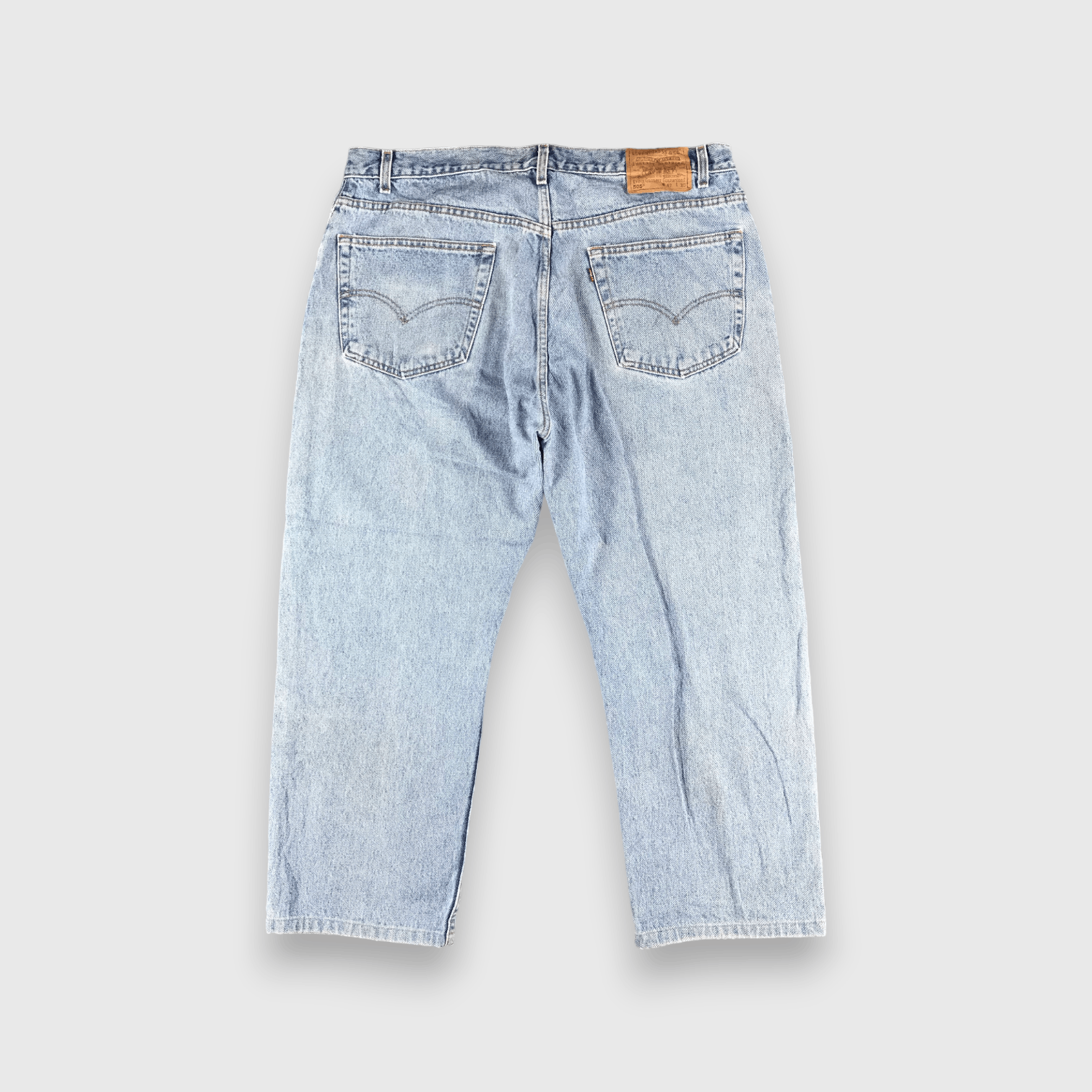 Levi's Vintage Blue Wash Levis 505 Jeans-J2439 Size US 39 - 2 Thumbnail