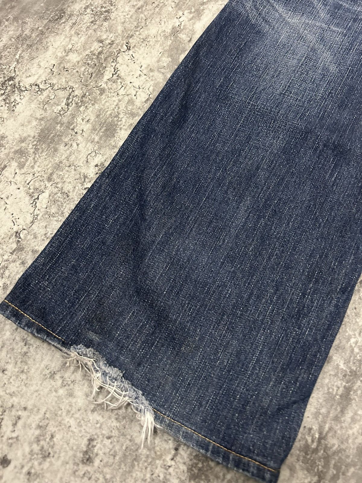 Levi's 90s Levis 507 Vintage Y2K Boot Cut Retro Denim Pants Size US 36 / EU 52 - 8 Thumbnail