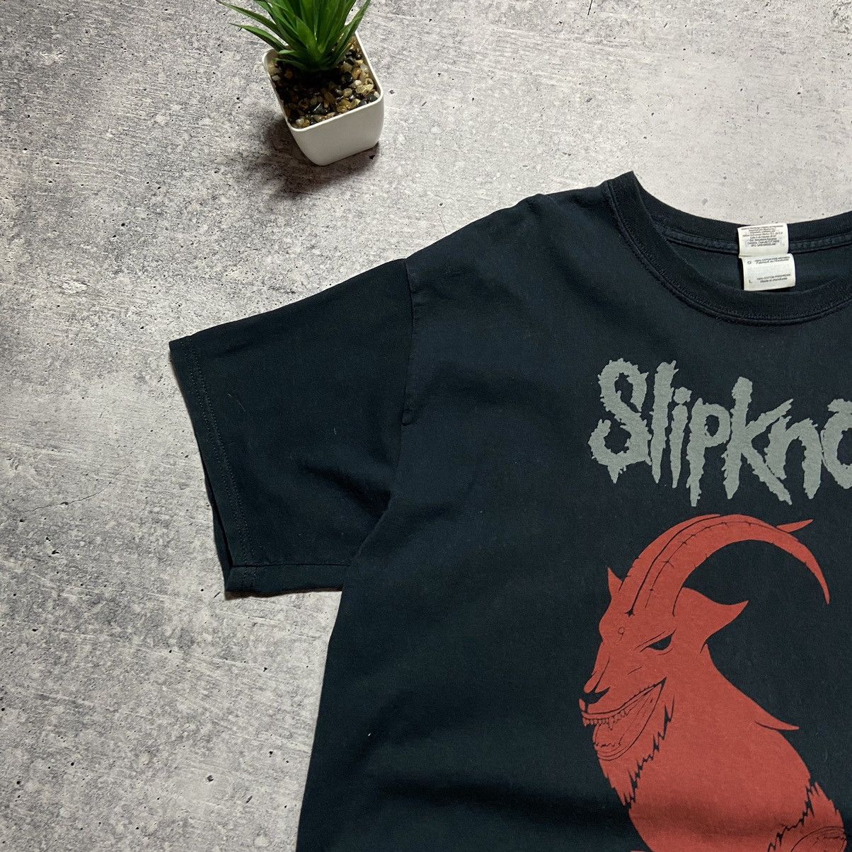 Band Tees × Slipknot × Vintage 📌 Vintage Slipknot 2014 Band T-Shirt Size US L / EU 52-54 / 3 - 4 Thumbnail