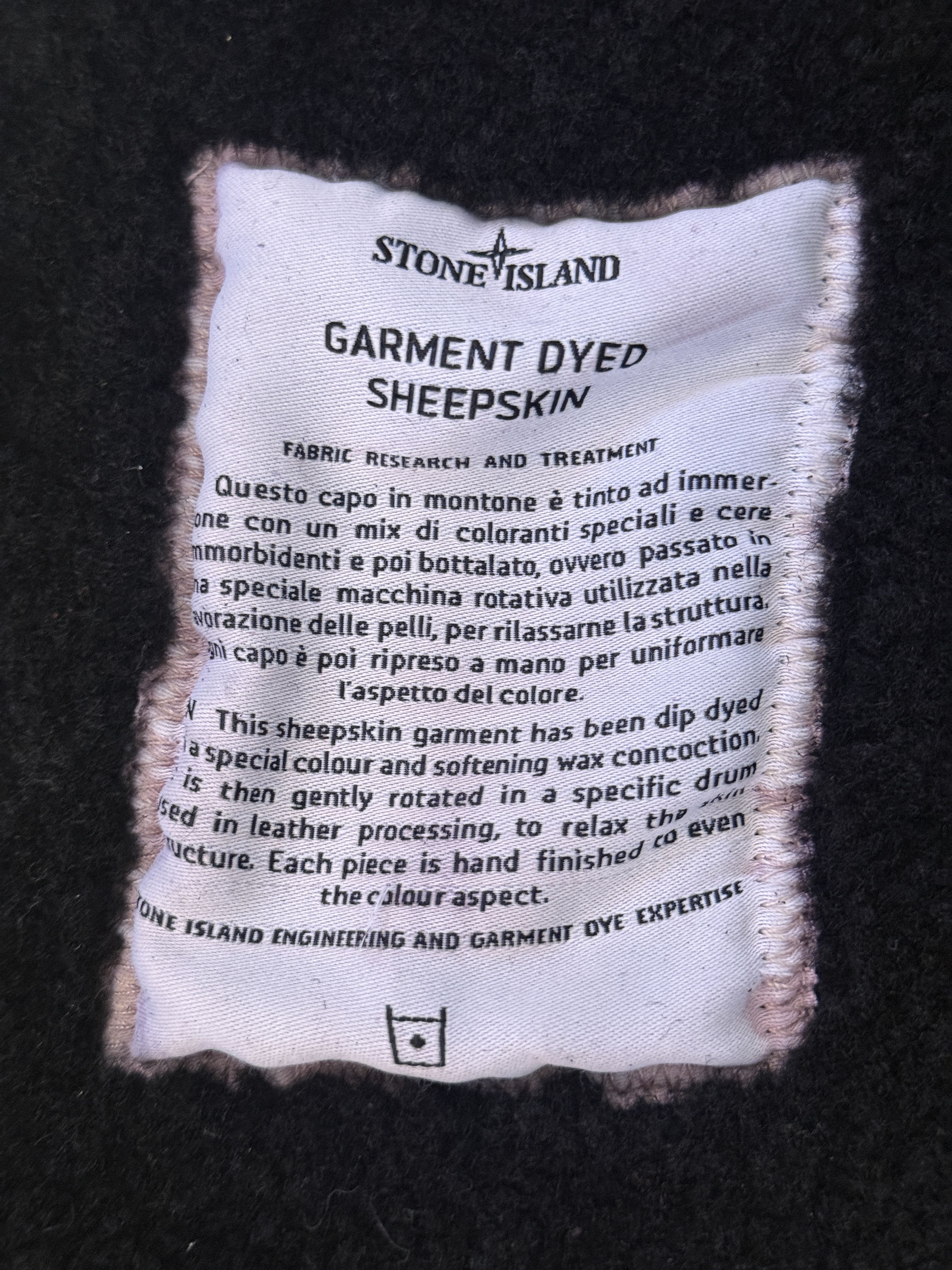 Stone Island 🔥Stone island sheepskin dyed Garment jacket suede Size US XL / EU 56 / 4 - 13 Thumbnail