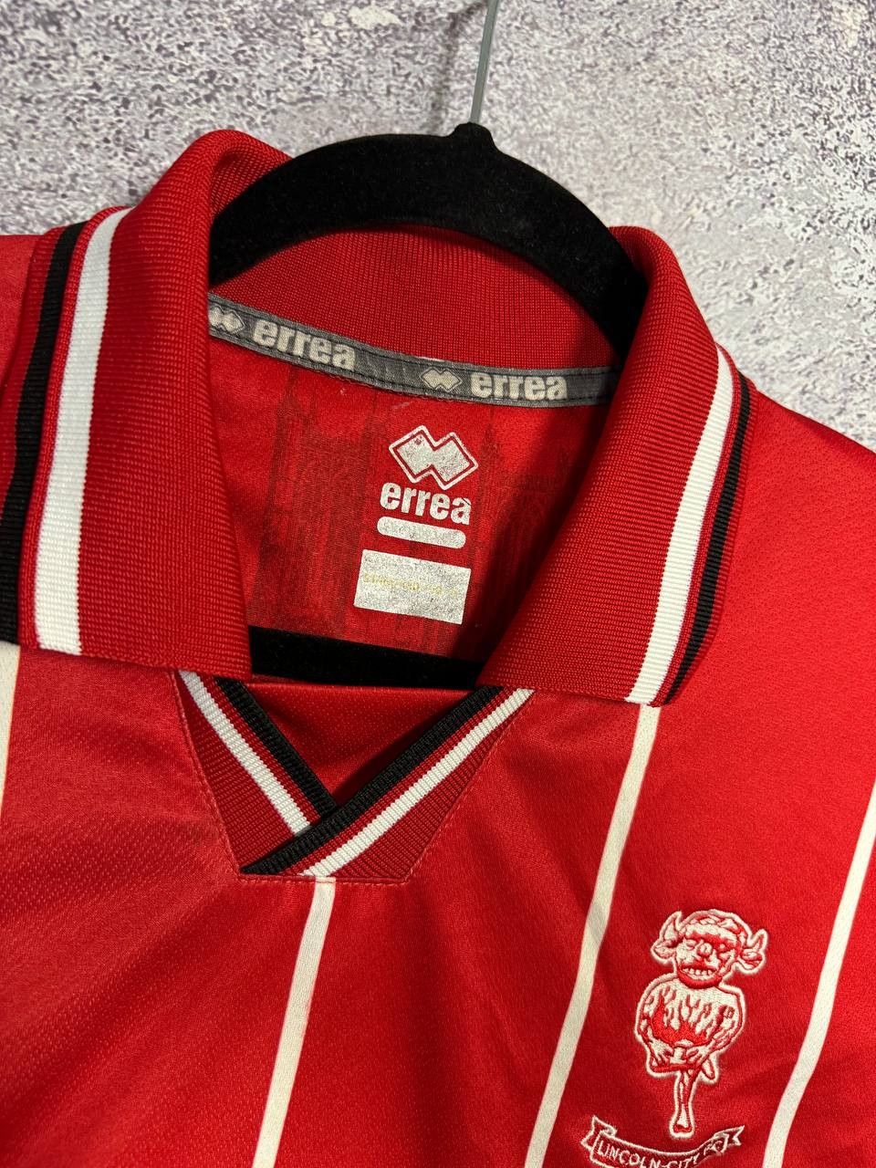 Errea × Vintage Vintage Lincoln City 2020/21 Errea Soccer Jersey Small Size US S / EU 44-46 / 1 - 9 Thumbnail
