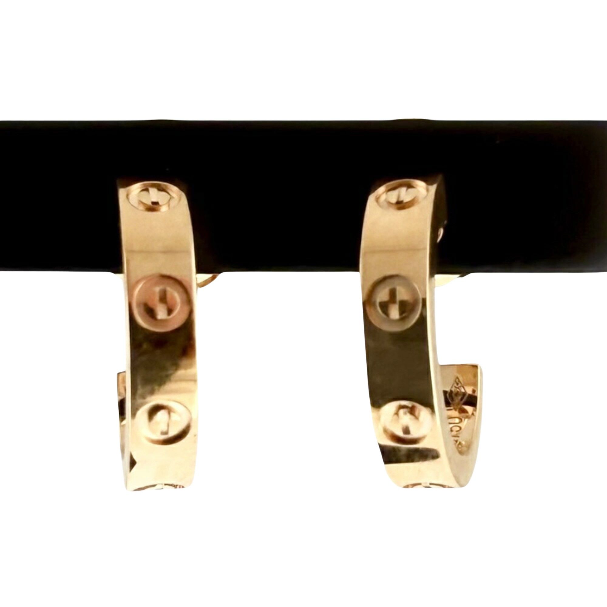 Cartier Cartier Love earring Size ONE SIZE - 1 Thumbnail