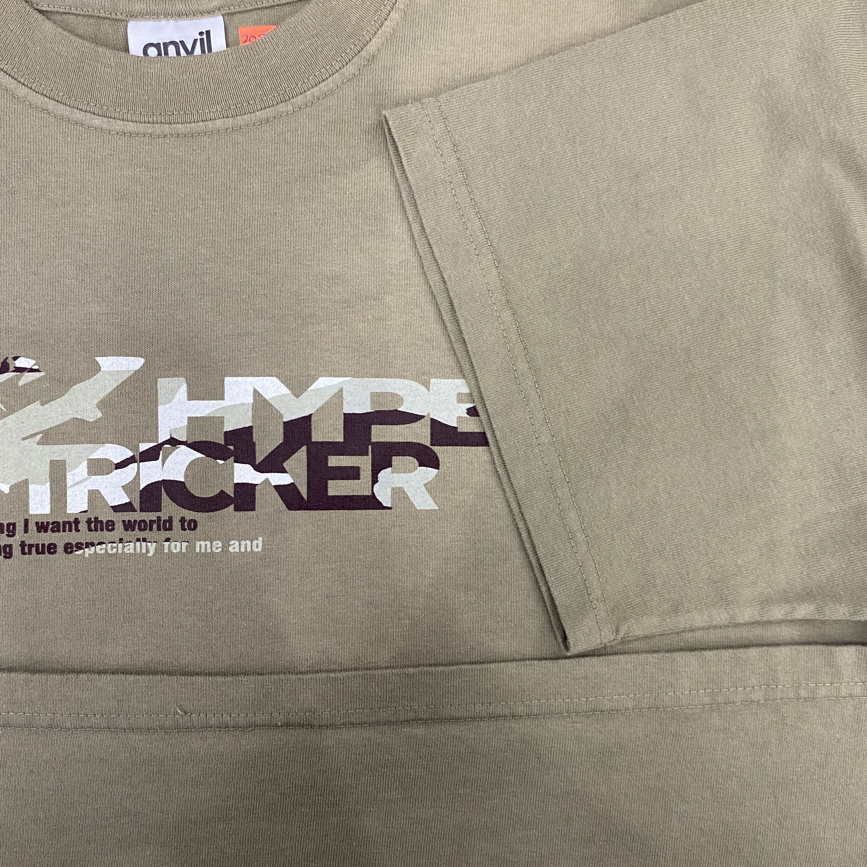 Anvil Vintage Hyper Tricker Army Tshirt - J041 Size US M / EU 48-50 / 2 - 8 Thumbnail