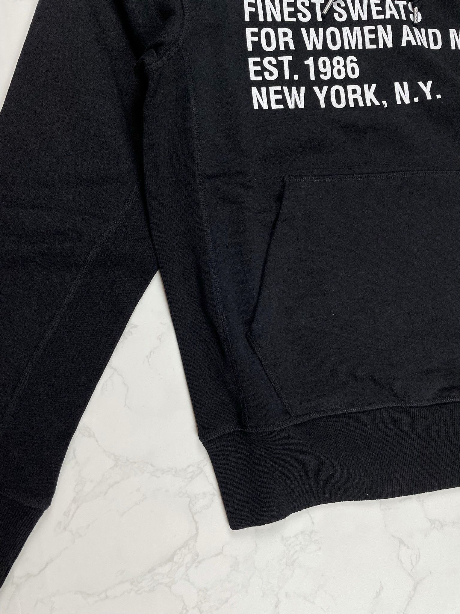 Helmut Lang 🔥55% OFF🔥 [SALE] Helmut Lang Black Standard Print Hoodie Size US S / EU 44-46 / 1 - 9 Thumbnail