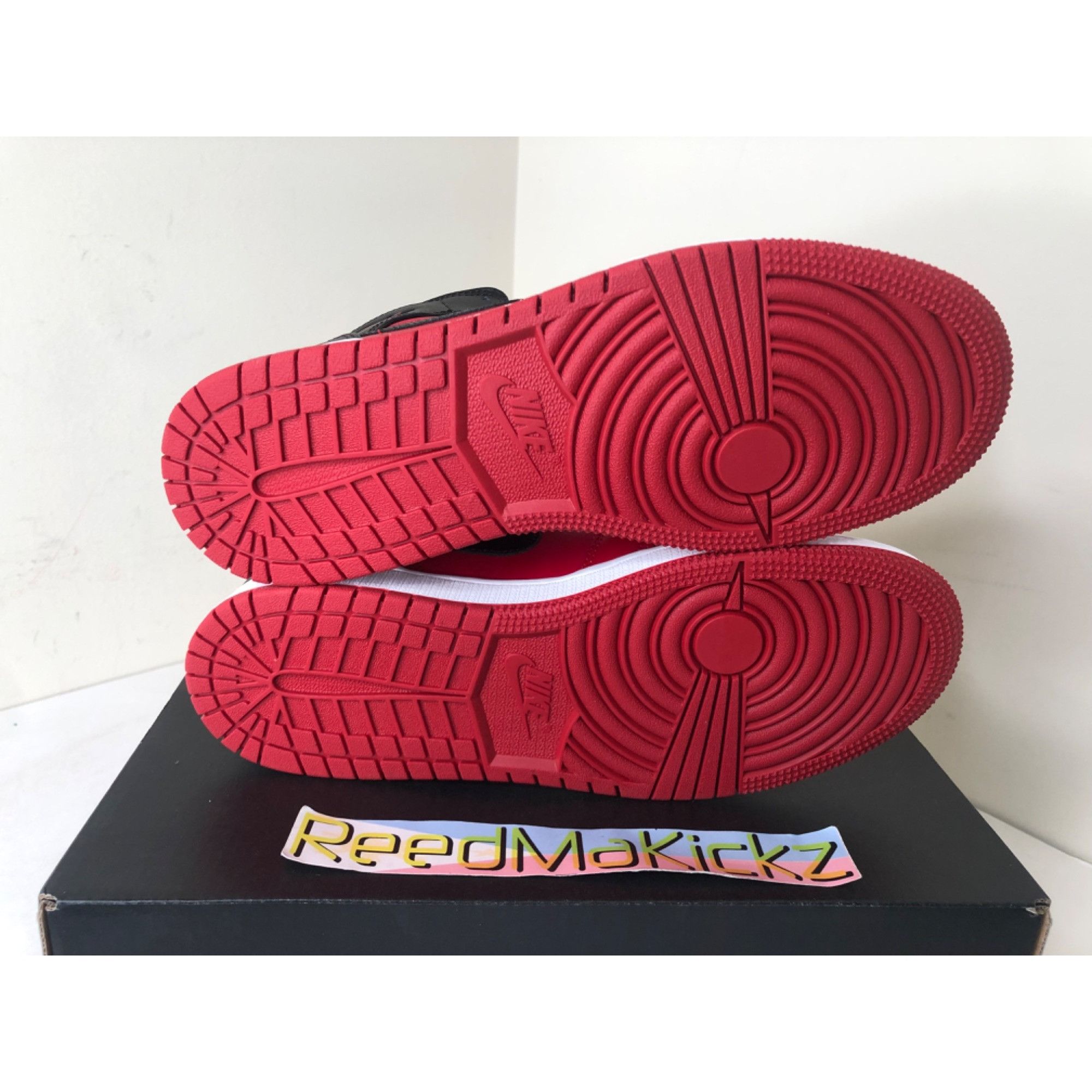 Jordan Brand Jordan 1 Mid Gym Red Black GS 6y Size US 6 / EU 39 - 5 Thumbnail