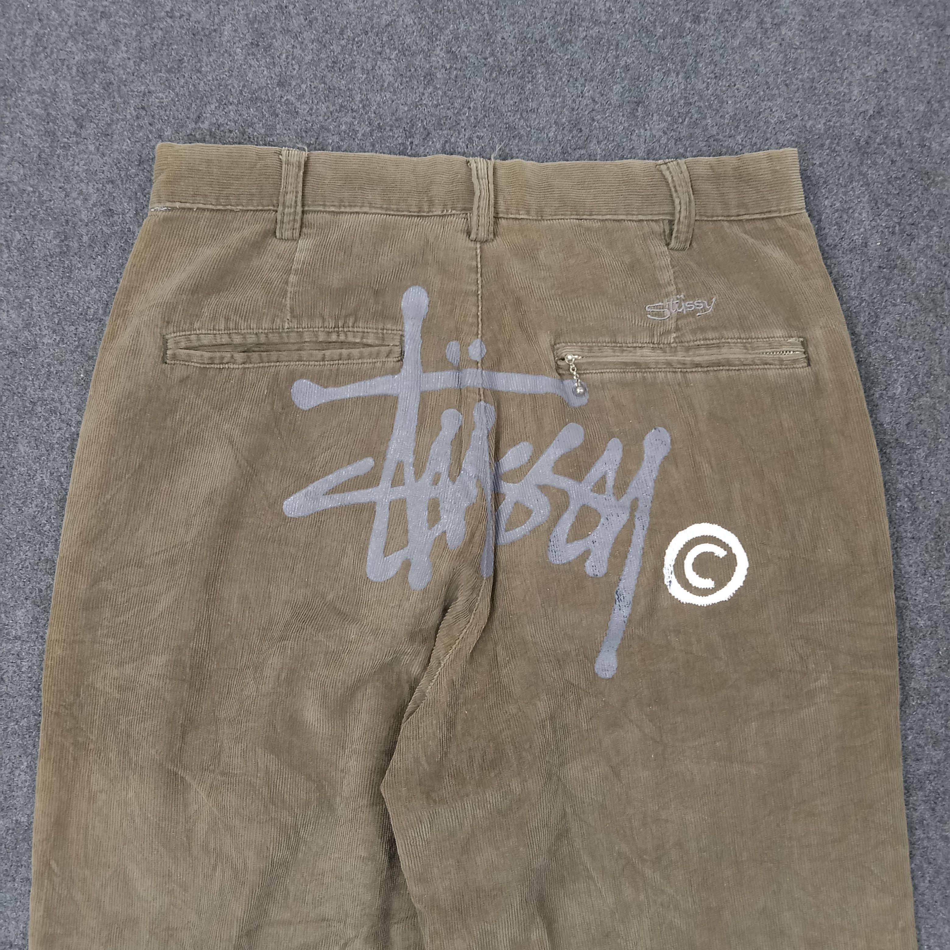 Stussy Stussy American Streetwear Corduroy Pants C228N25 Size US 29 - 2 Thumbnail