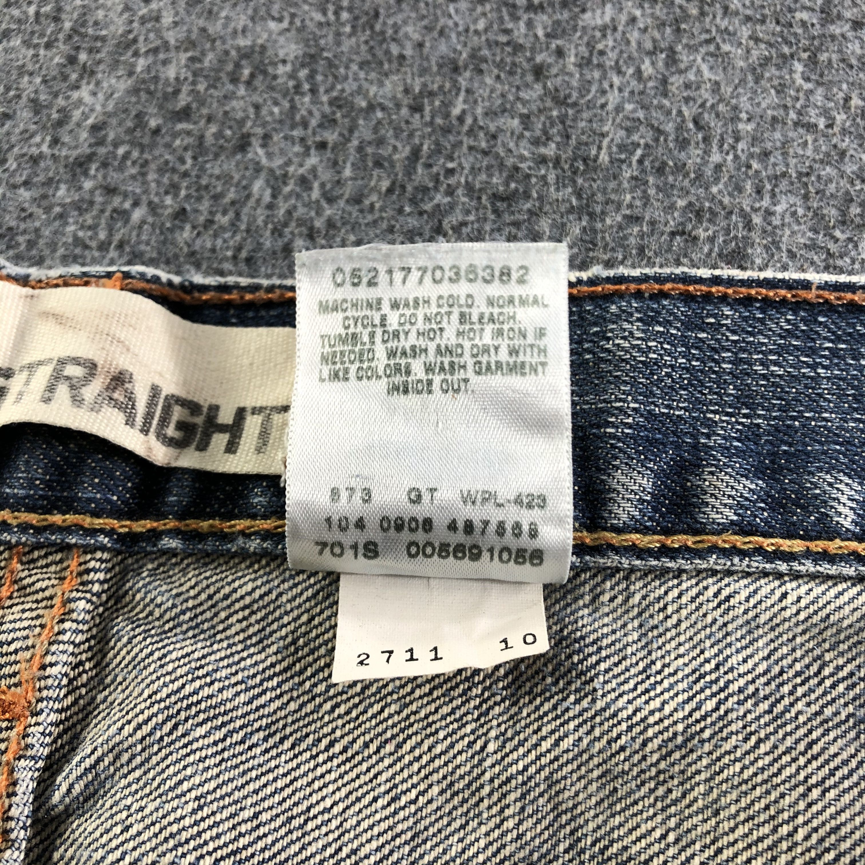 Levi's × Vintage Vintage Blue Wash Levis 569 Jeans-J3322 Size US 35 - 12 Thumbnail