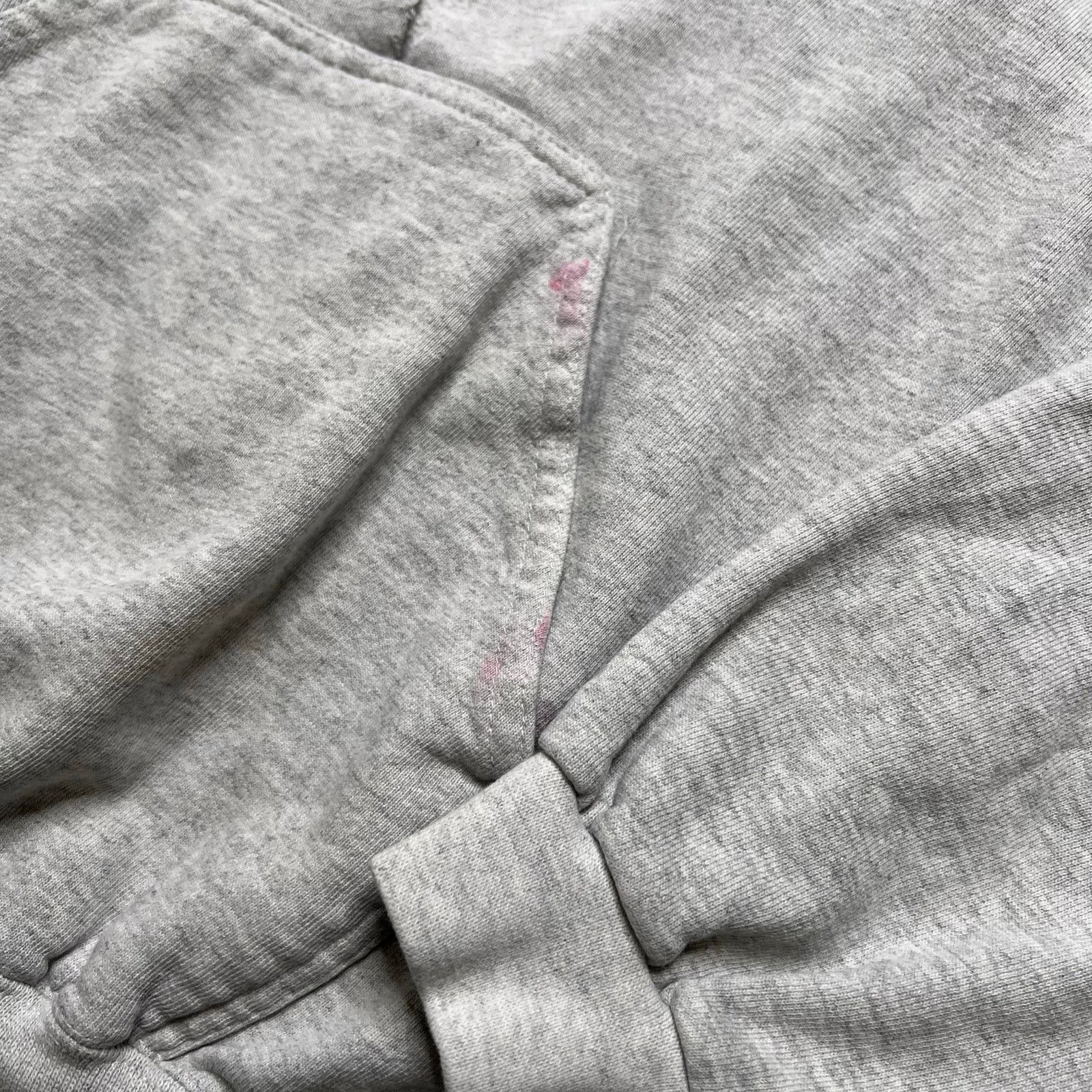 Nike Vintage 90s Nike Swoosh Hoodie Grey Size XL Distress Rip Size US XL / EU 56 / 4 - 3 Thumbnail