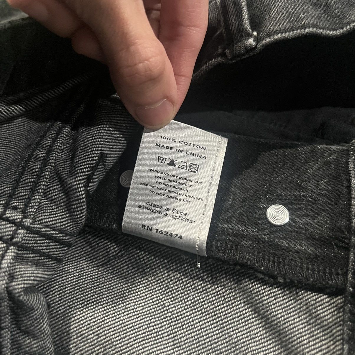 Sp5der Sp5der Beluga Black Wash Denim Size 28 Size US 28 / EU 44 - 6 Thumbnail