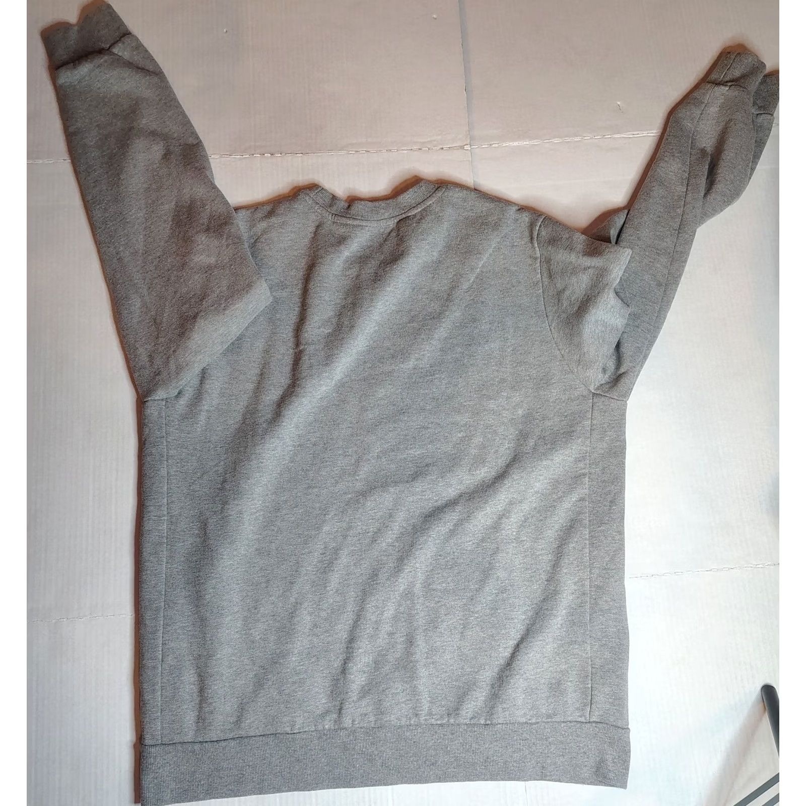 Harley Davidson VINTAGE Harley Davidson Sweatshirt Mens Crewneck Gray L "Hell On Wheels" 90s motorcycle Size US L / EU 52-54 / 3 - 3 Thumbnail
