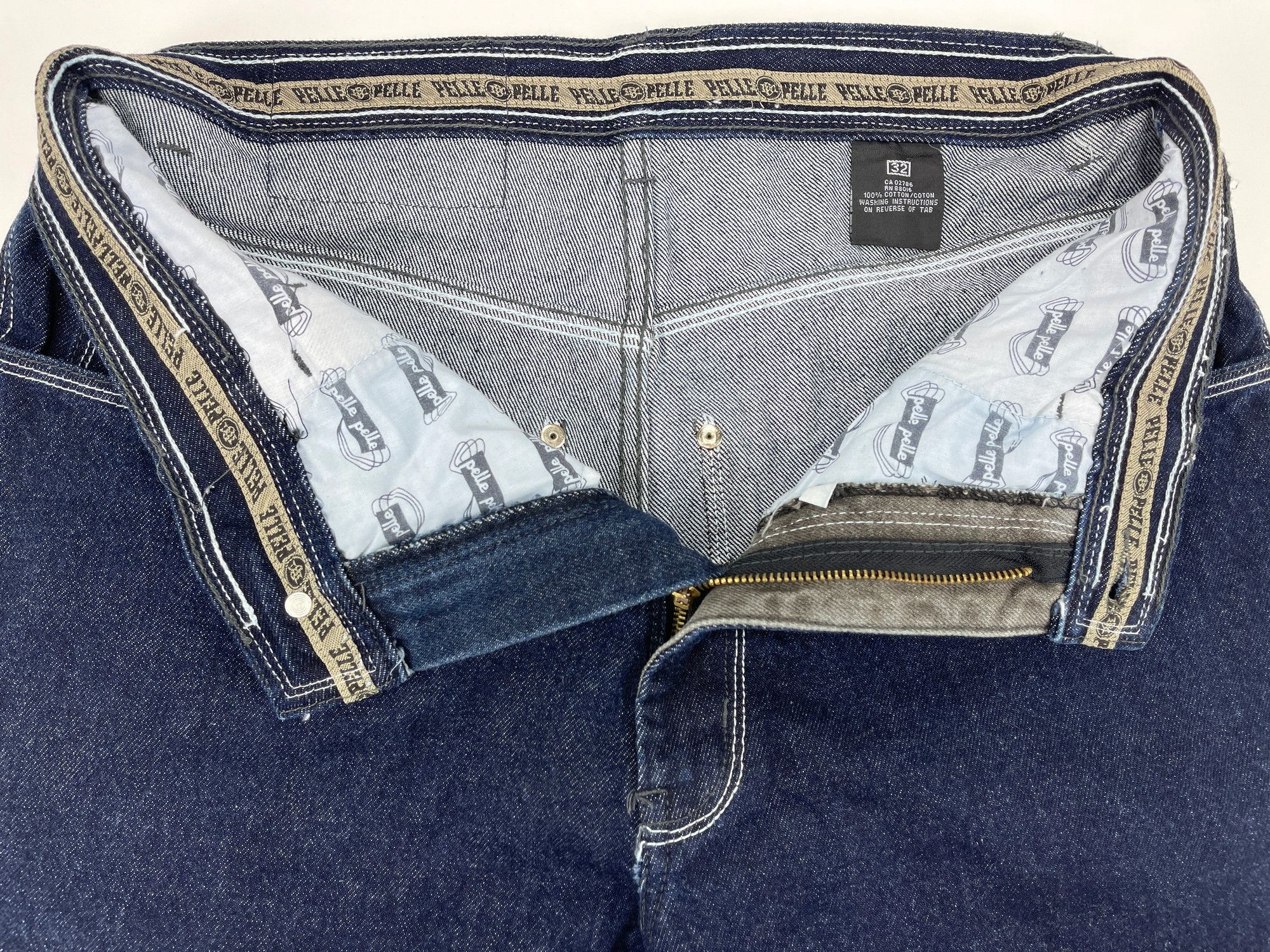 Marc Buchanan × Pelle Pelle Pelle Pelle jeans, vintage, Marc Buchanan 90s hip hop size 2 Size US 32 / EU 48 - 9 Thumbnail