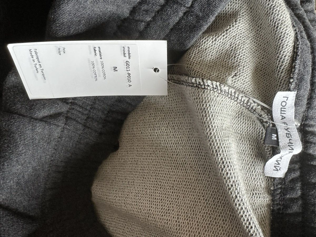 Gosha Rubchinskiy Gosha Rubchinkskiy AW17 Logo Sweat Pants Size US 32 / EU 48 - 9 Thumbnail