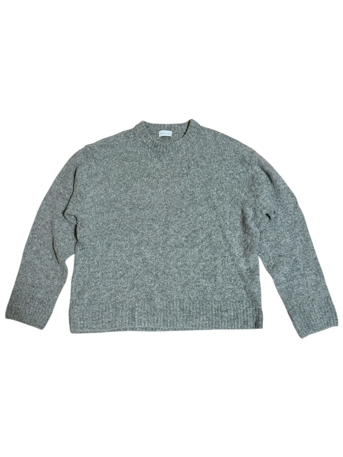 🔥800$ John Elliott Wool Powder Knit sweater/John Elliott