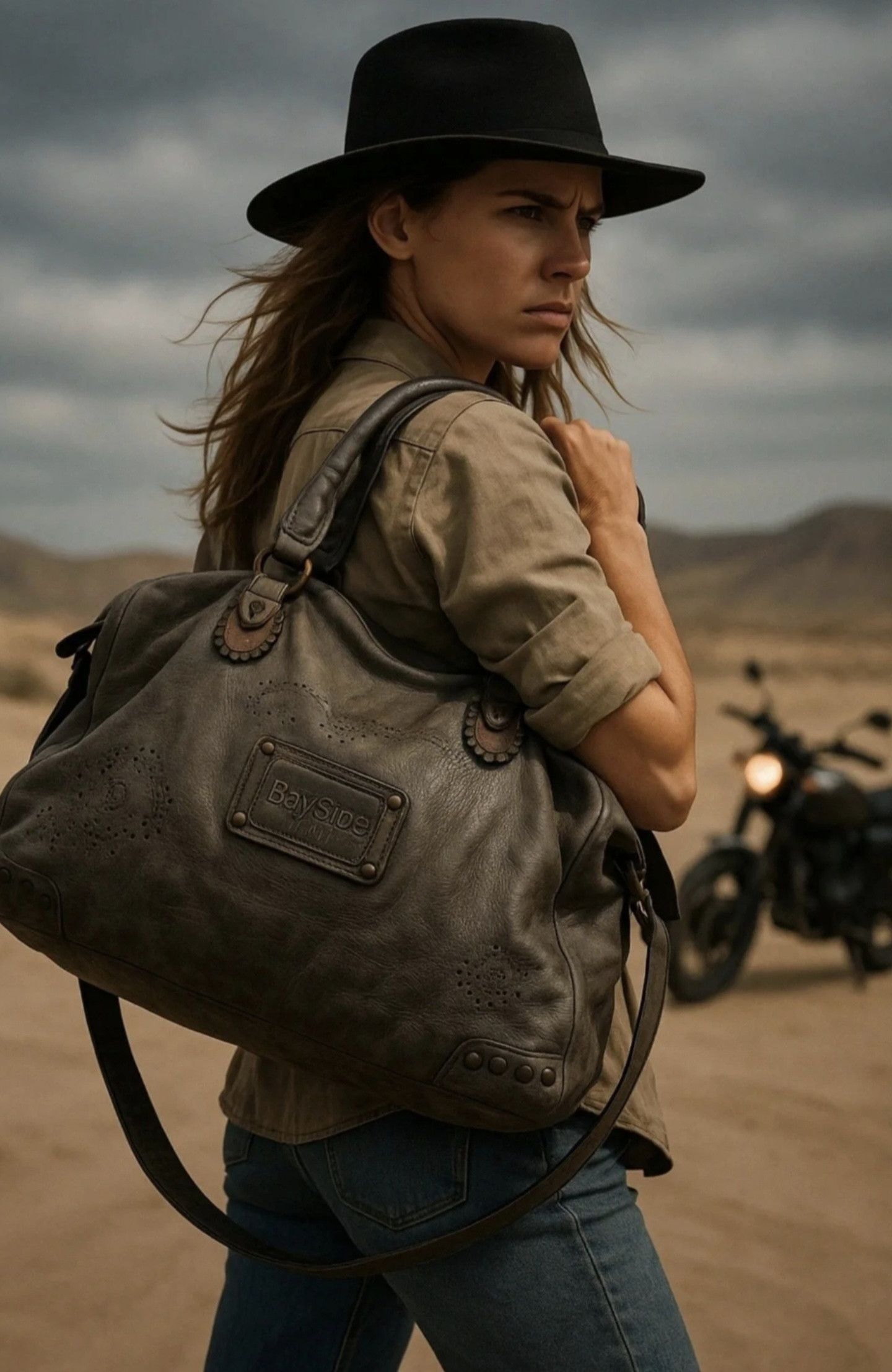 Bayside – BS683 Limited Edition / Leather Shoulder Bag