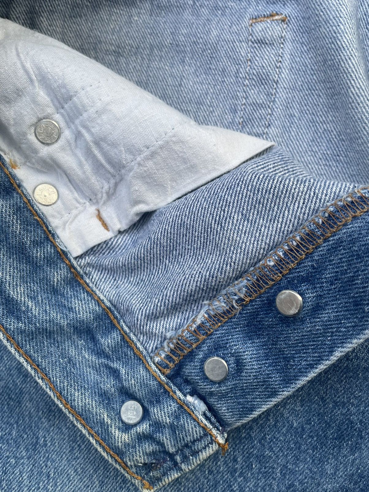 Levi's Vintage 1990 Levis 501 e Usa Size US 30 / EU 46 - 17 Thumbnail