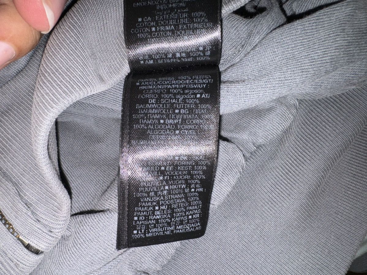 Balenciaga × Gap × Kanye West Yeezy Gap Zip Up Hoodie Poetic Grey Size Small Size US S / EU 44-46 / 1 - 8 Thumbnail