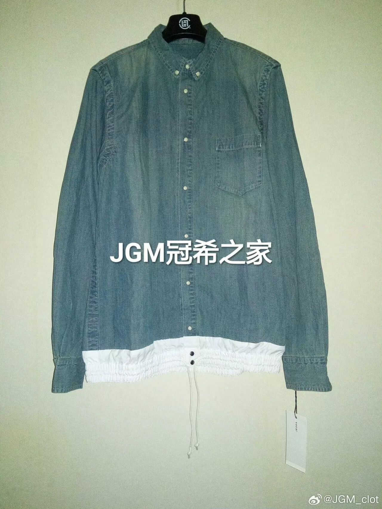 Visvim SACAI Denim Shirt with White Inner Size US L / EU 52-54 / 3 - 1 Thumbnail