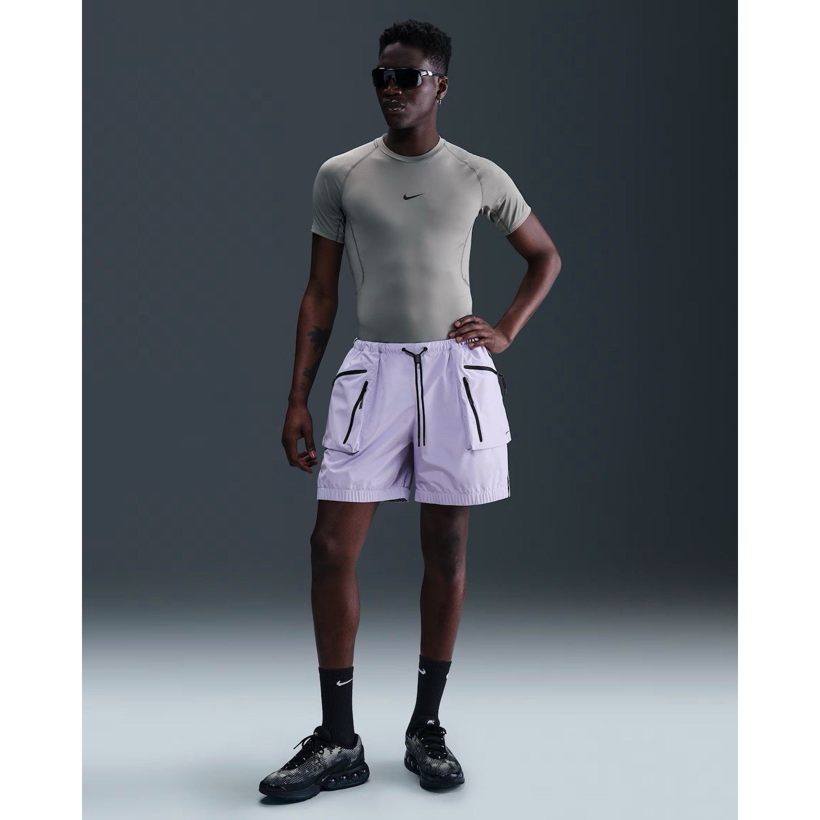Nike Nike Tech Super Lightweight Shorts HJ2946-515 Purple Small Size US 28 / EU 44 - 1 Thumbnail