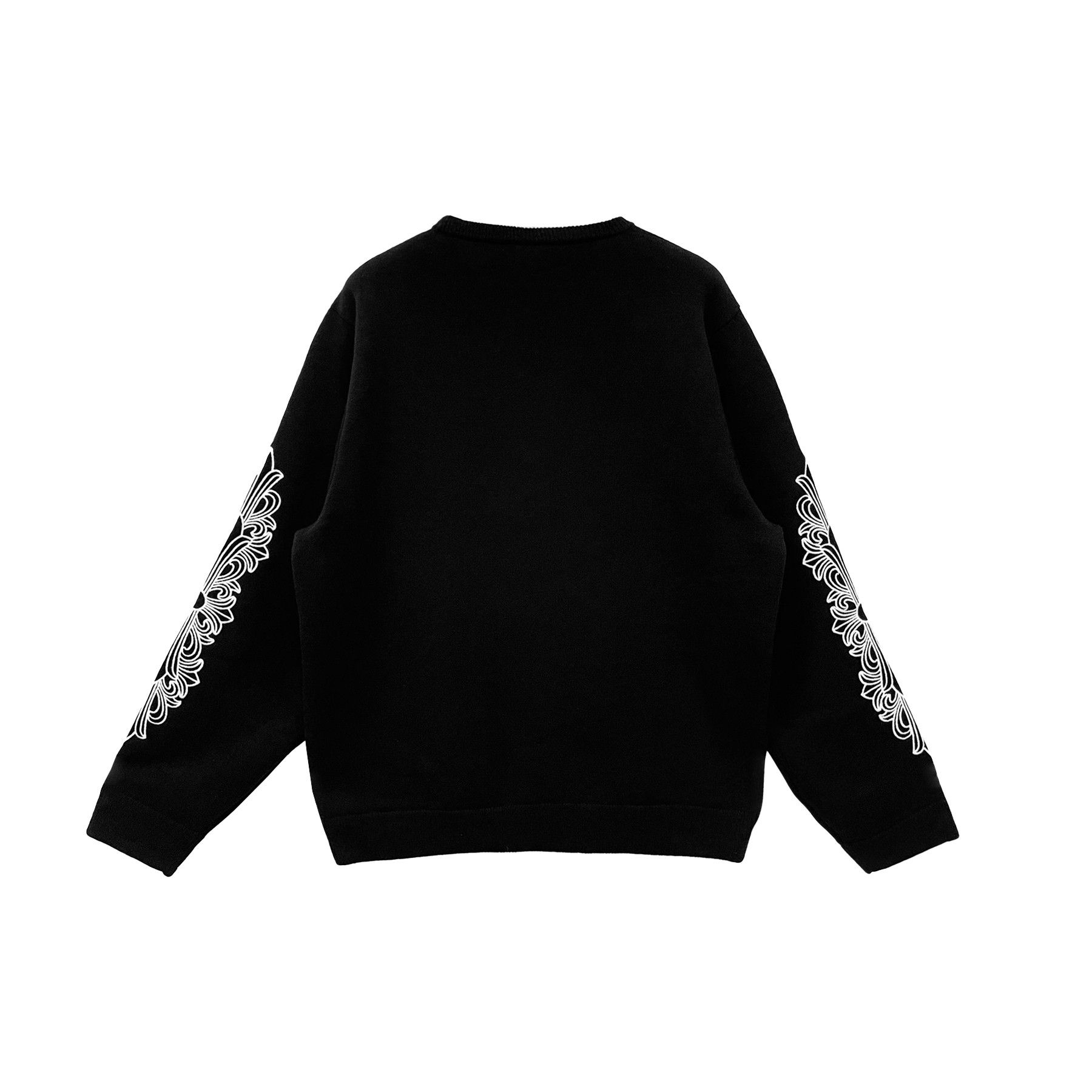 Chrome Hearts Chrome Hearts Cashmere Embroidered Floral Sleeve Sweater Size US XL / EU 56 / 4 - 2 Thumbnail
