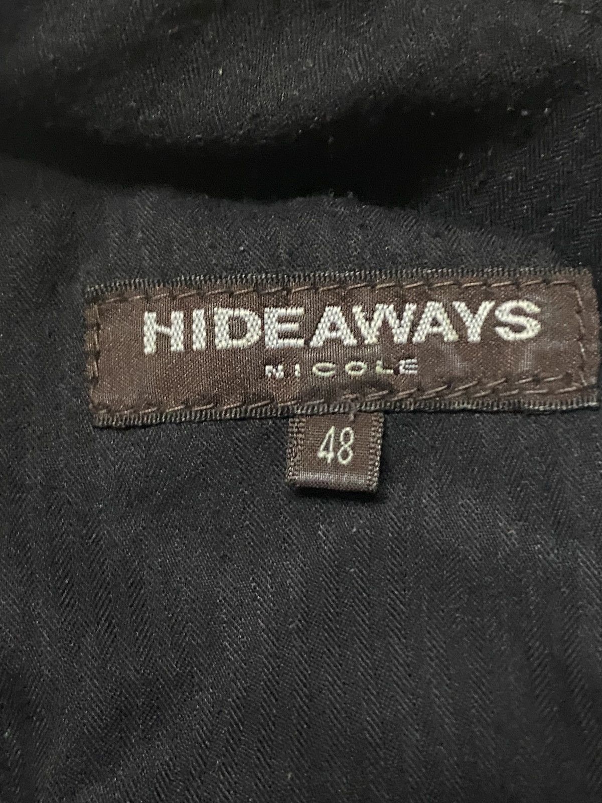 HIDEAWAYS Vintage Hideway Nicole Blue Camo Straight Slim Jeans Size US 35 - 10 Thumbnail