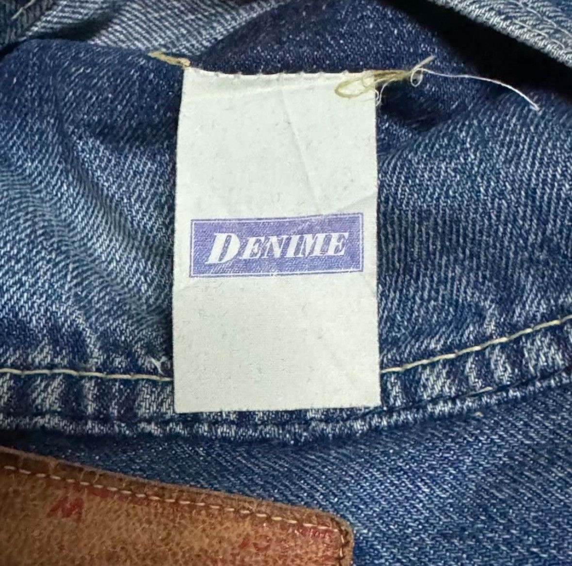 Other Denime Japanese Brand Distressed Selvedge Jeans Size US 33 - 9 Thumbnail