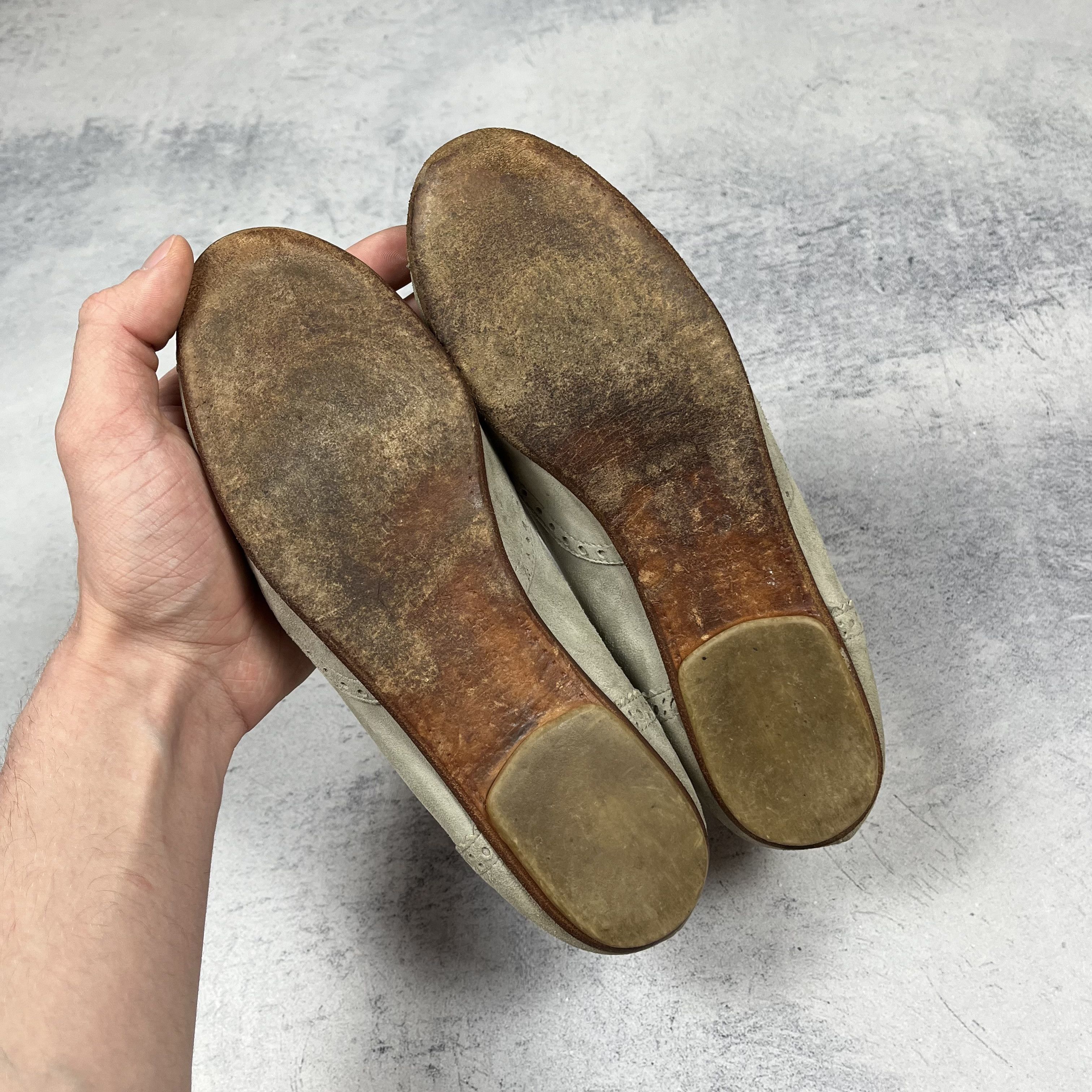 Brunello Cucinelli Ladies Brunello Cucinelli Monili Toe Suede Ballet Flats Size US 6.5 / IT 36.5 - 14 Thumbnail