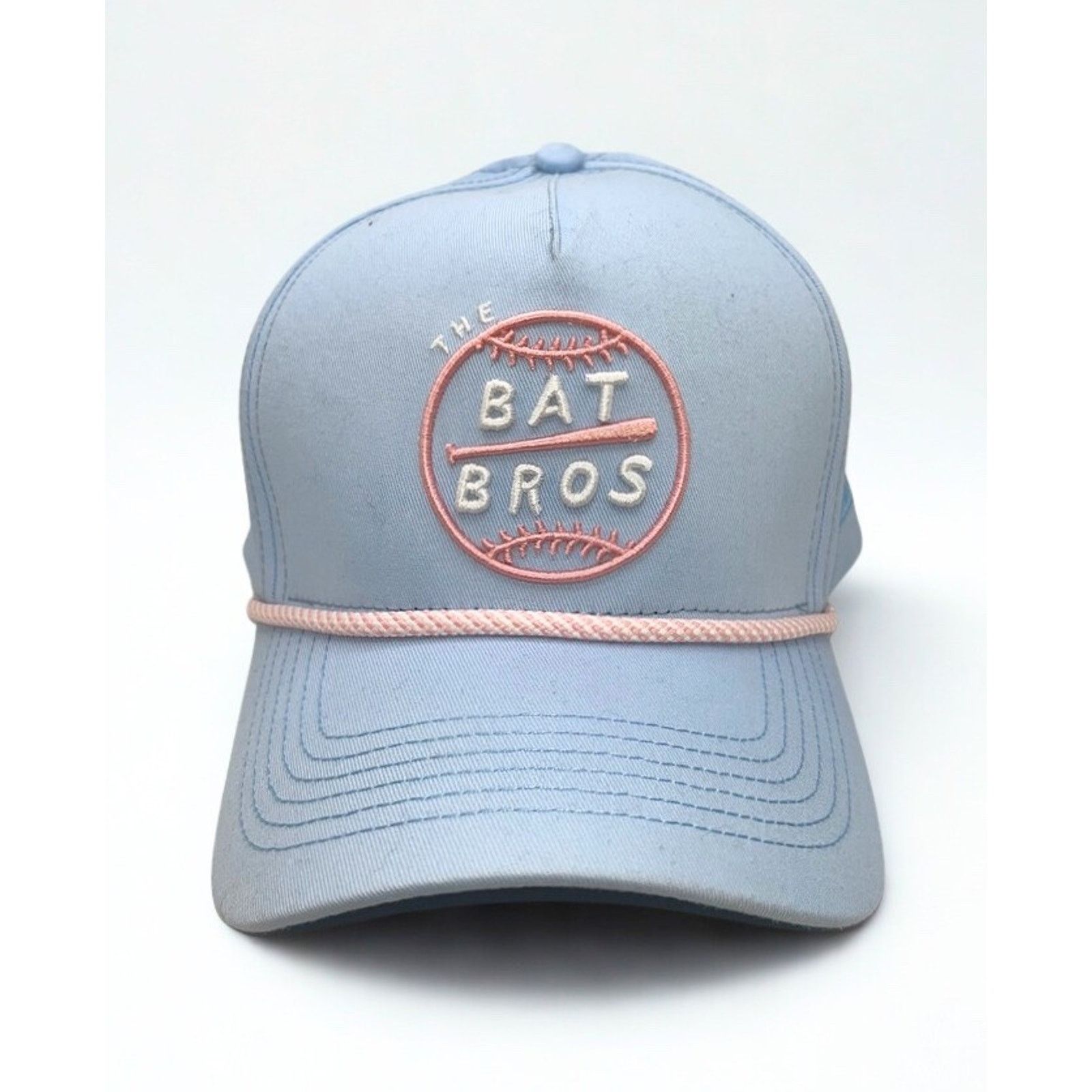 Other Bat Bros Baseballism Five Panel Snapback Hat Light Blue Rare Size ONE SIZE - 5 Thumbnail