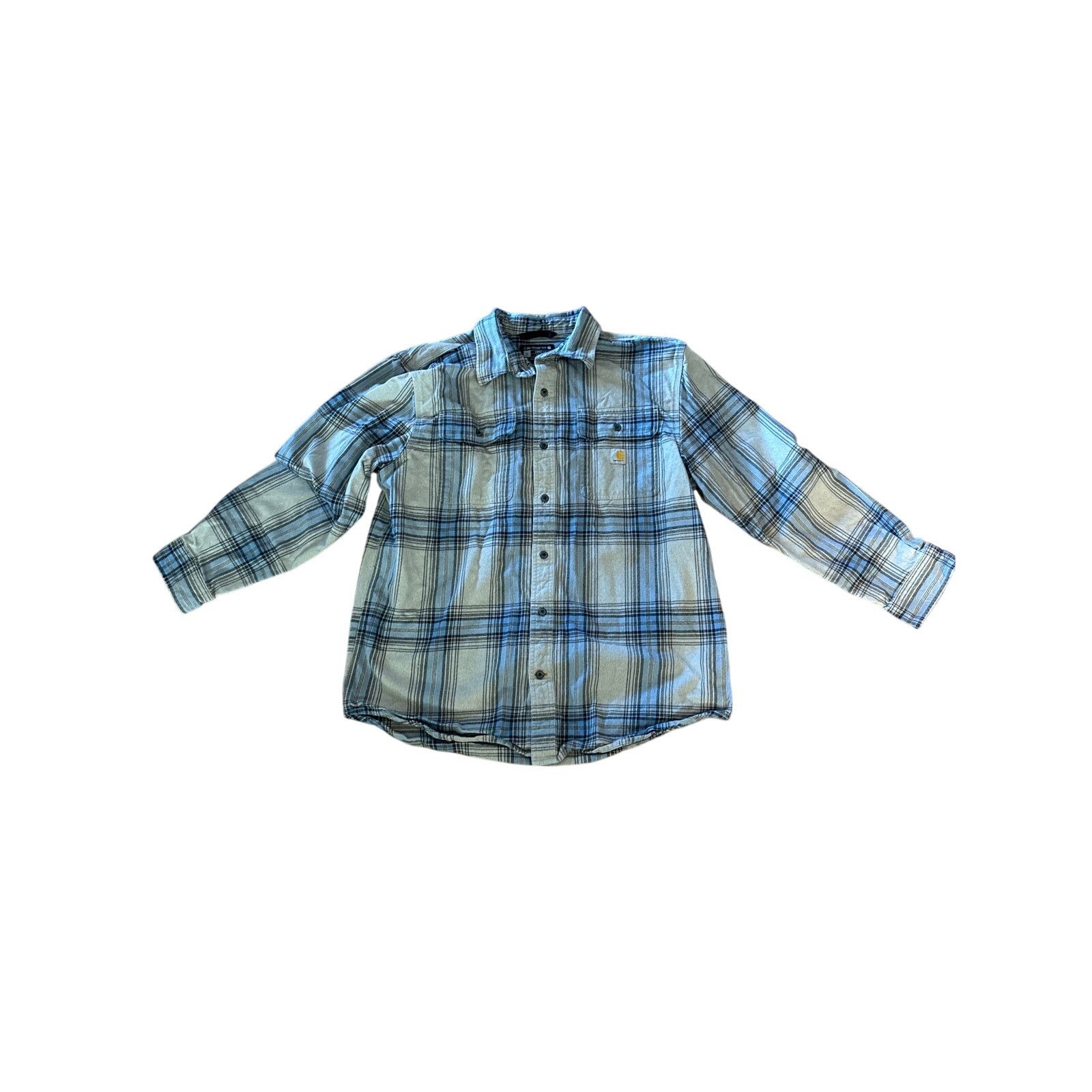 Carhartt Carhartt Loose Fit Flannel Button-Down Shirt | L | Men’s Size US L / EU 52-54 / 3 - 2 Thumbnail