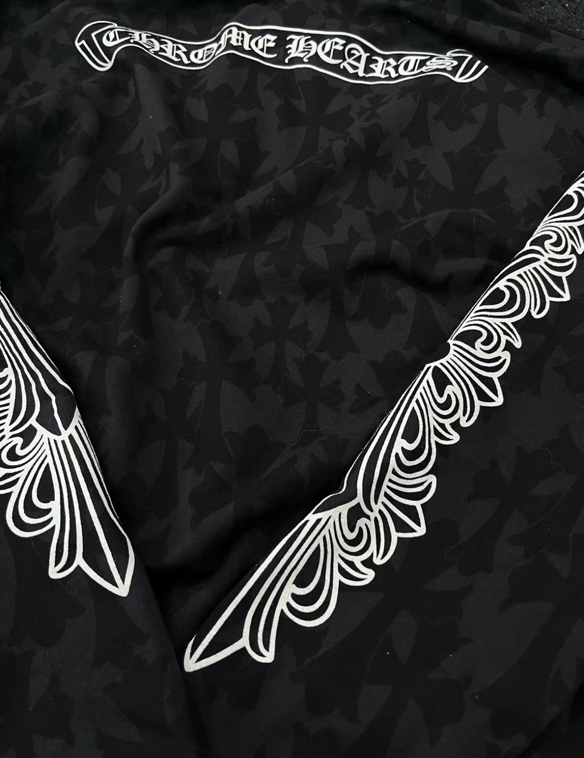 Chrome Hearts CHROME HEARTS Size XL Logo-stamped zip-up hoodie xy Size US XL / EU 56 / 4 - 3 Thumbnail