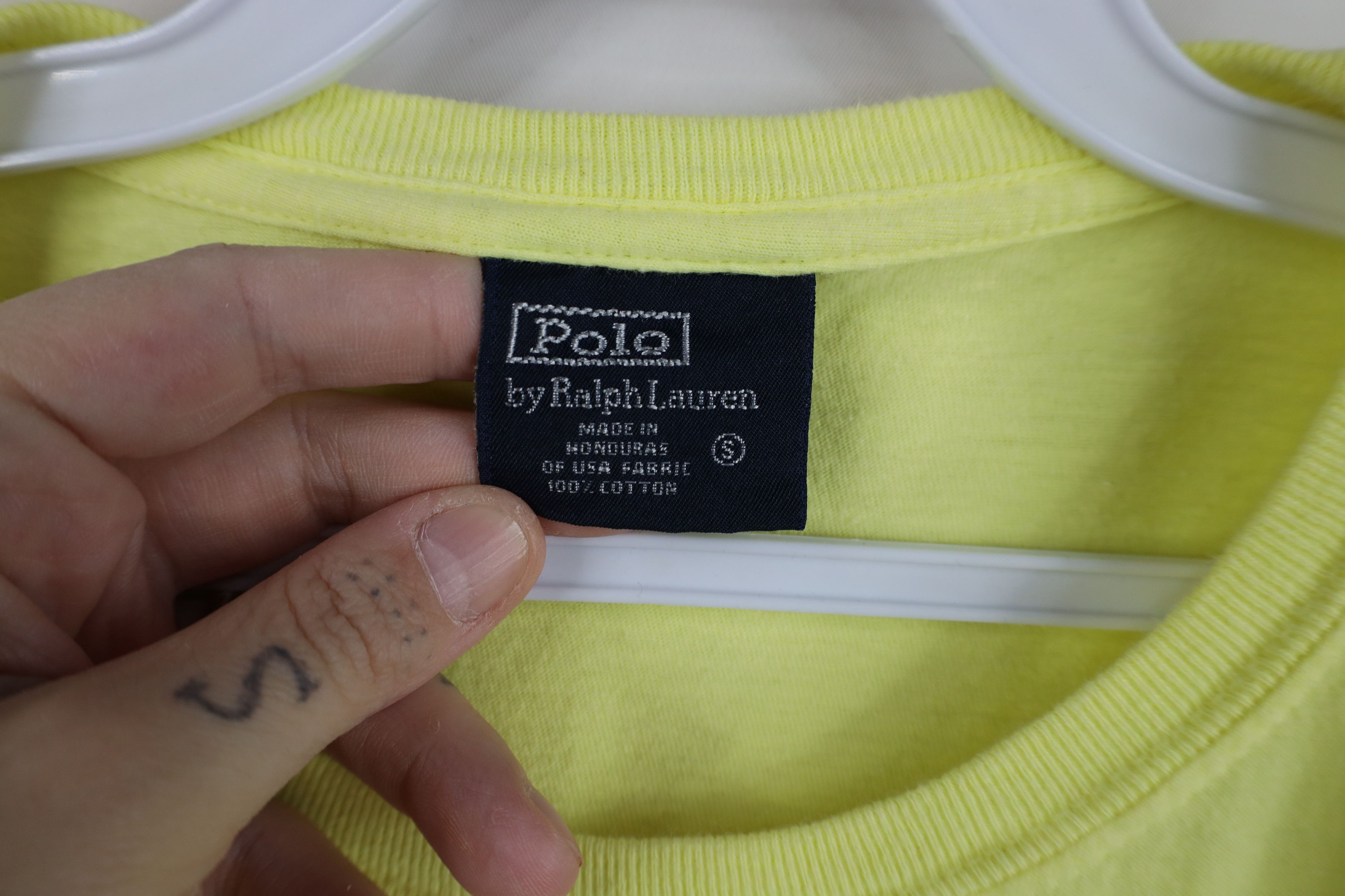 Ralph Lauren Vintage 90s Ralph Lauren Logo Short Sleeve T-Shirt Cotton Size US S / EU 44-46 / 1 - 8 Thumbnail