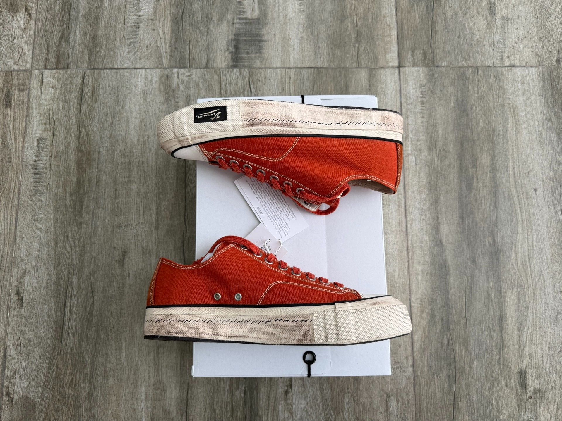 Visvim VISVIM SKAGWAY LO G.PATTEN Canvas Sneakers Size US 8.5 / EU 41-42 - 4 Thumbnail