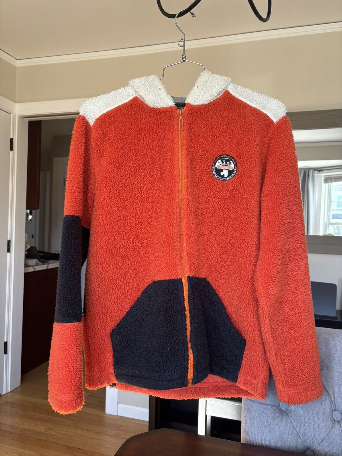 VINTAGE NAPAPIJRI Fleece Zip up Light Jackets