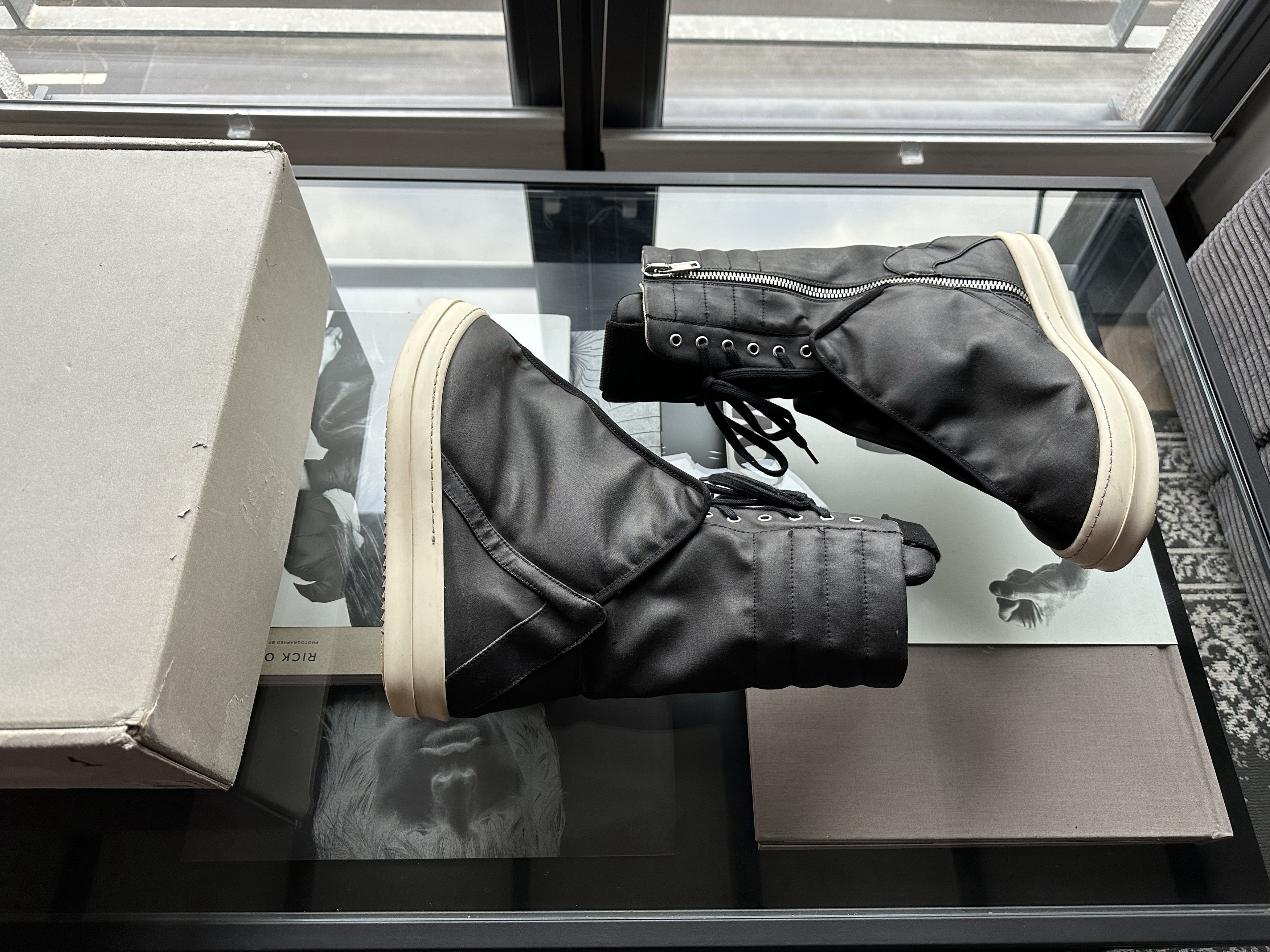 Rick Owens Rick Owens DRKSHDW Hoofdunks Size US 8.5 / EU 41-42 - 2 Thumbnail