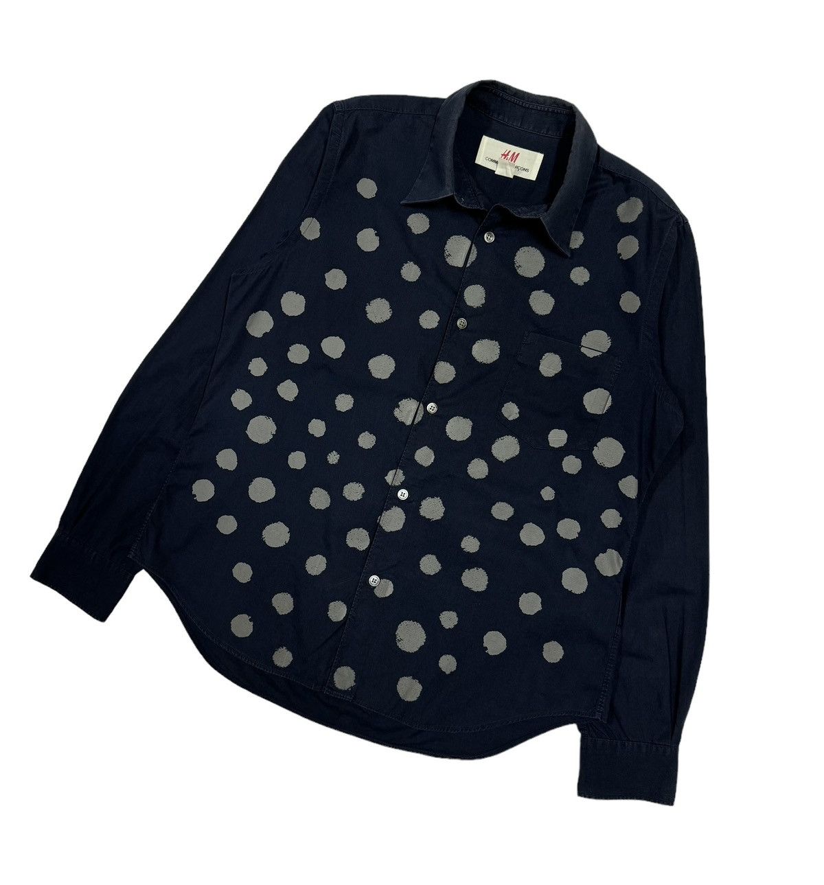 Comme des Garcons H&m X Comme Des Garcons Button Ups Polkadot Size US M / EU 48-50 / 2 - 6 Thumbnail