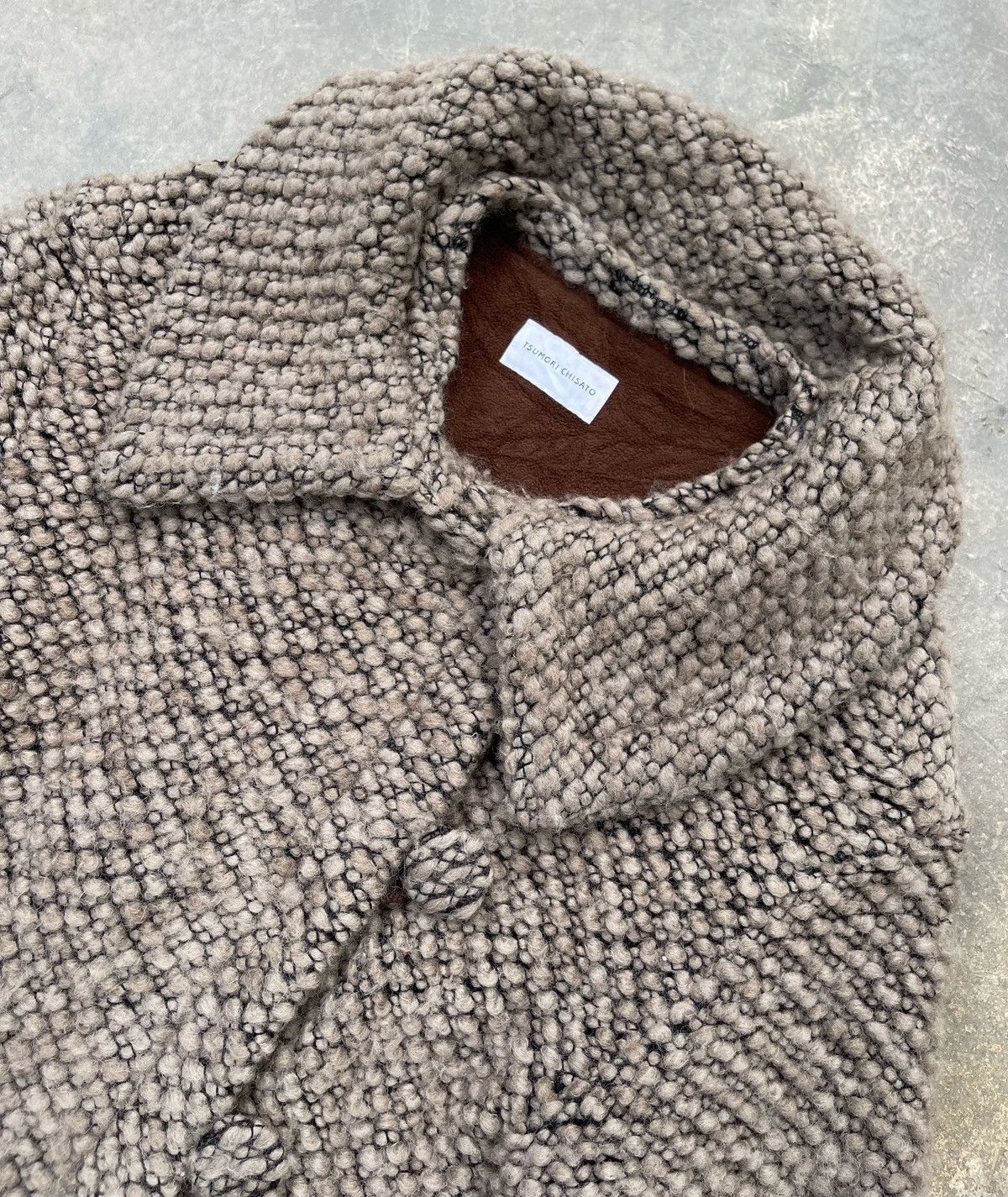 Issey Miyake 🔥 ISSEY MIYAKE TSUMORI CHISATO CABLE KNIT CROPPED JACKET Size M / US 6-8 / IT 42-44 - 9 Thumbnail