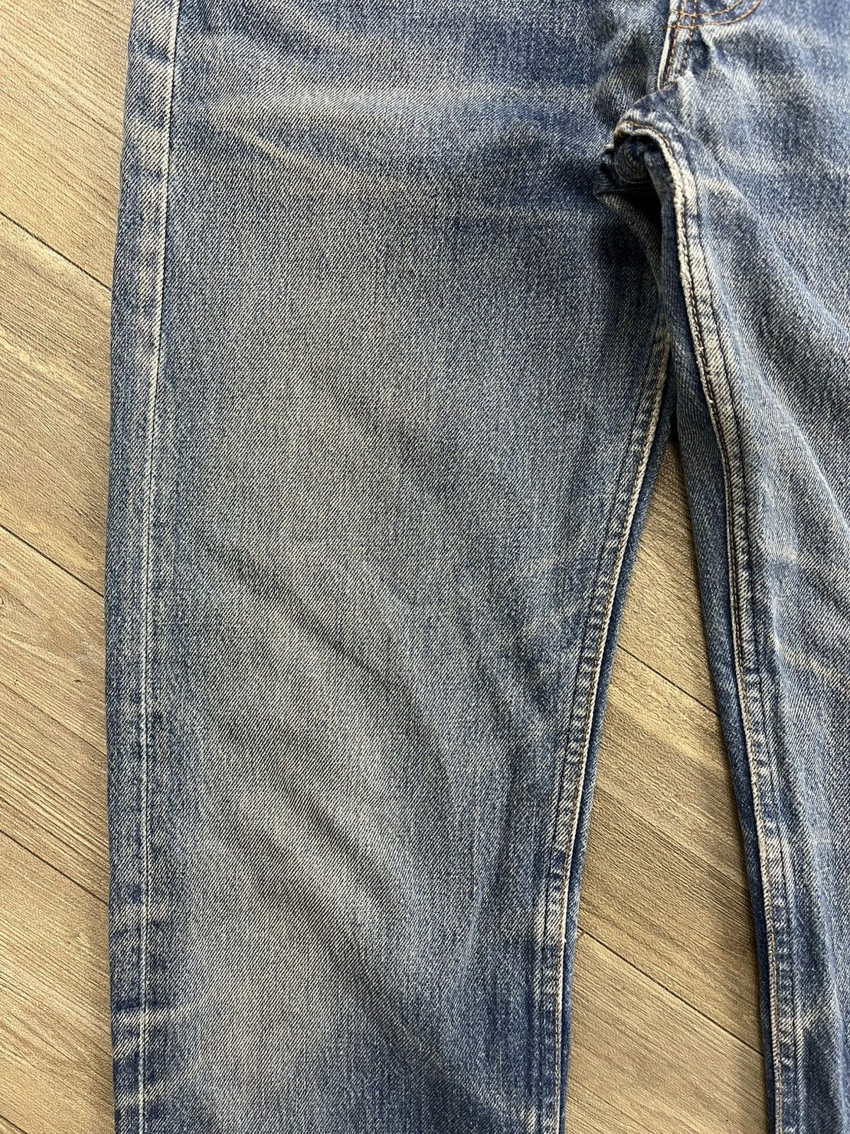 Levi's Vintage Clothing 🇺🇸1990s Vintage Levis 501XX LVC 31x36 Faded Straight Jeans Size US 30 / EU 46 - 4 Thumbnail
