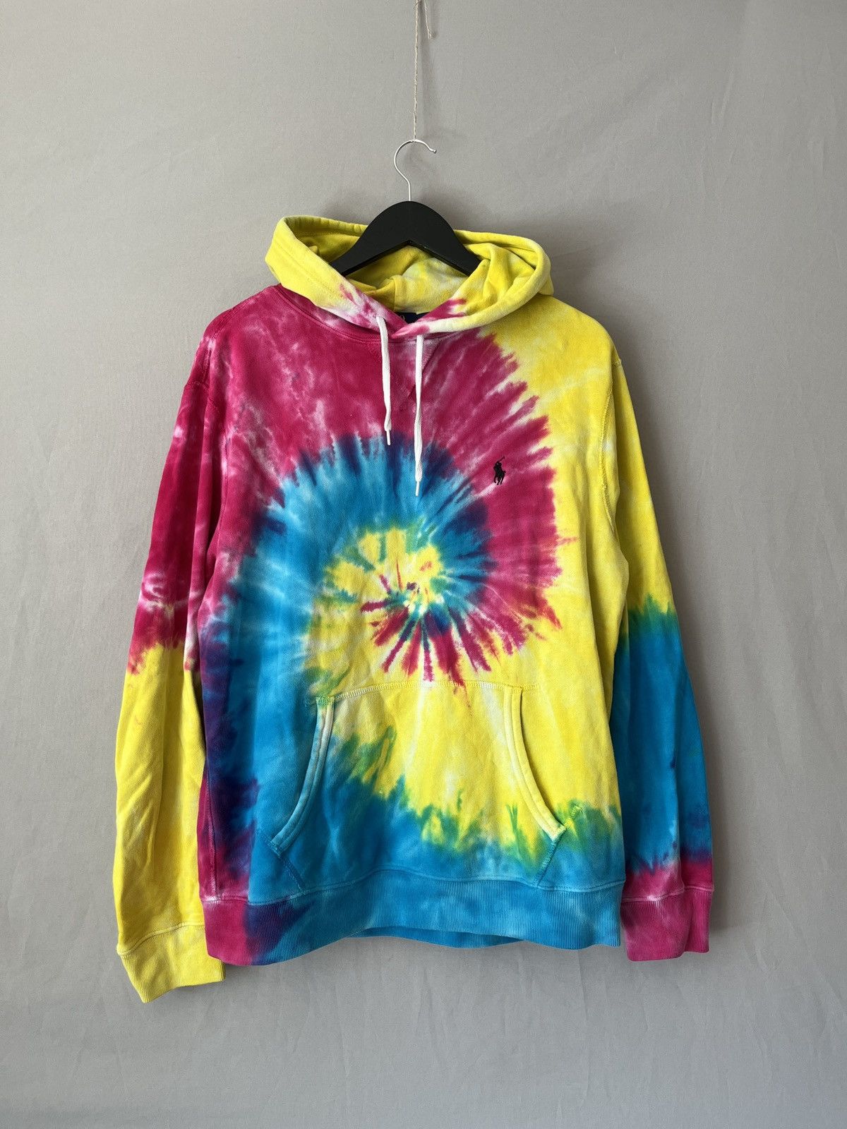 Polo Ralph Lauren Polo Ralph Lauren Tie Dye Acid Multicolour Hoodie Size US M / EU 48-50 / 2 - 1 Thumbnail