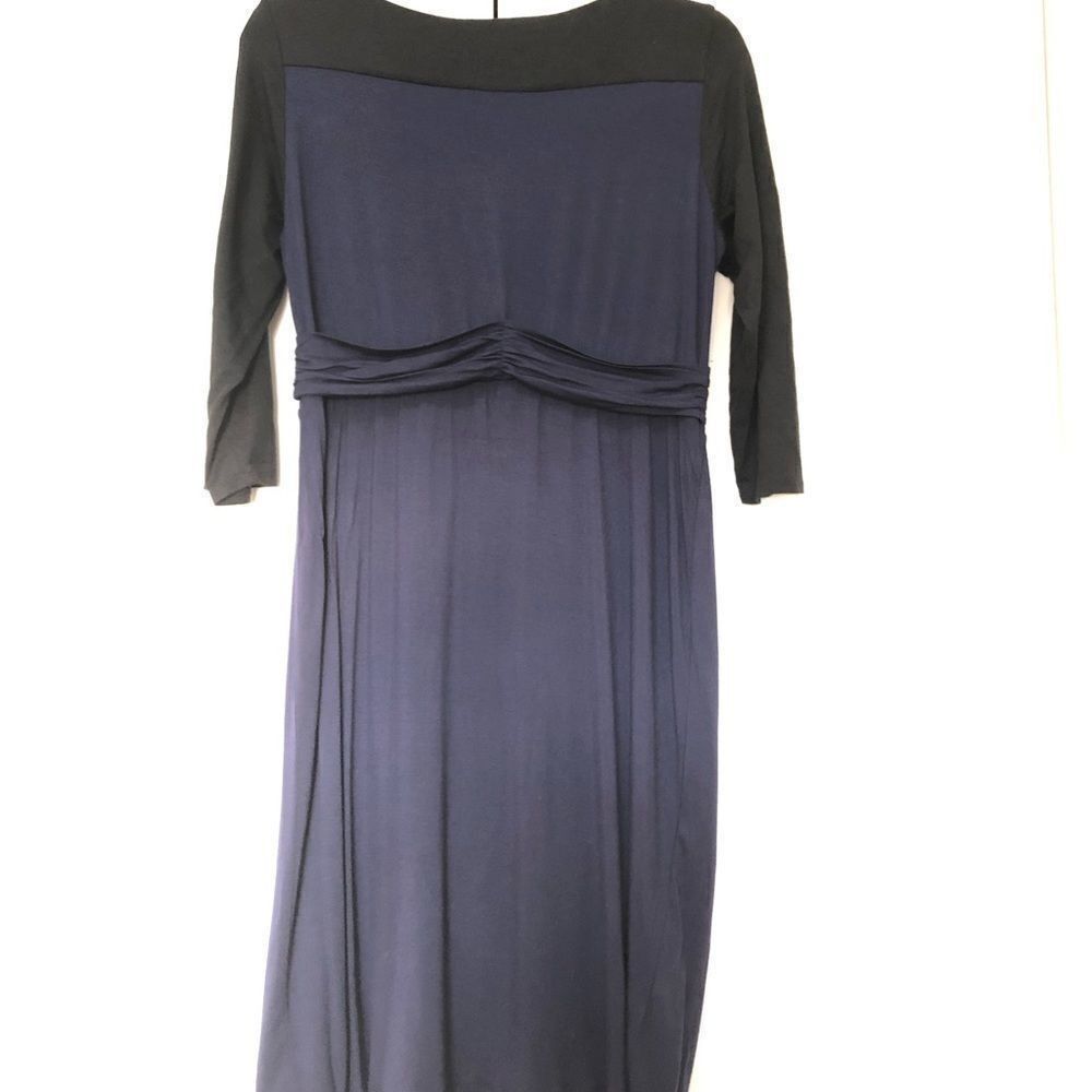 NBDN Nobrandedon A Pea in the Pod Faux-wrap Maternity Dress Size L / US 10 / IT 46 - 7 Thumbnail