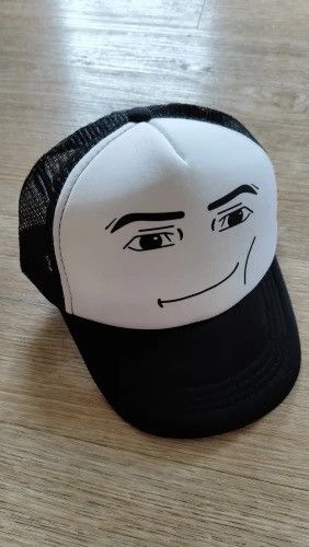 Japanese Brand × Vintage Robot Robloxs Face Baseball Cap Size ONE SIZE - 8 Thumbnail