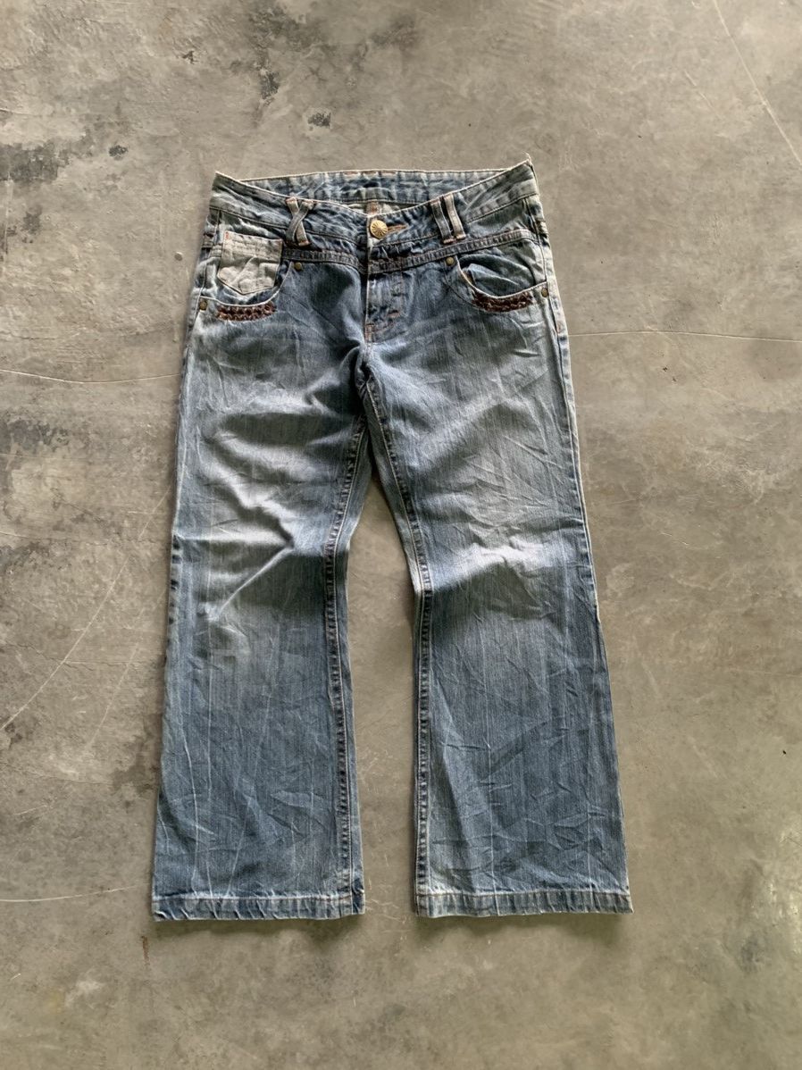 Hysteric Glamour Patch Jeans | Grailed