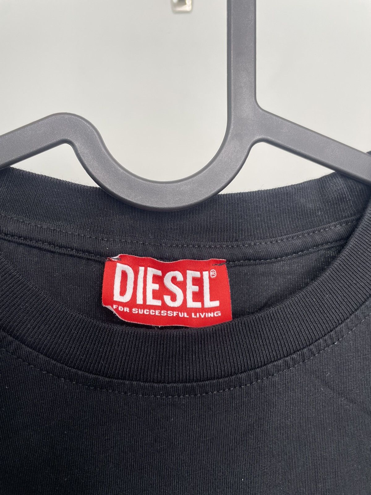 Diesel Diesel T-Just-Nlabel T-Shirt Black Medium Size US M / EU 48-50 / 2 - 4 Thumbnail
