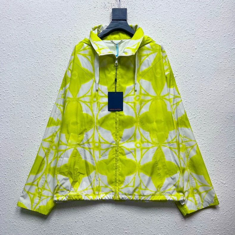 Louis Vuitton Lemon yellow three-flower full-print assault