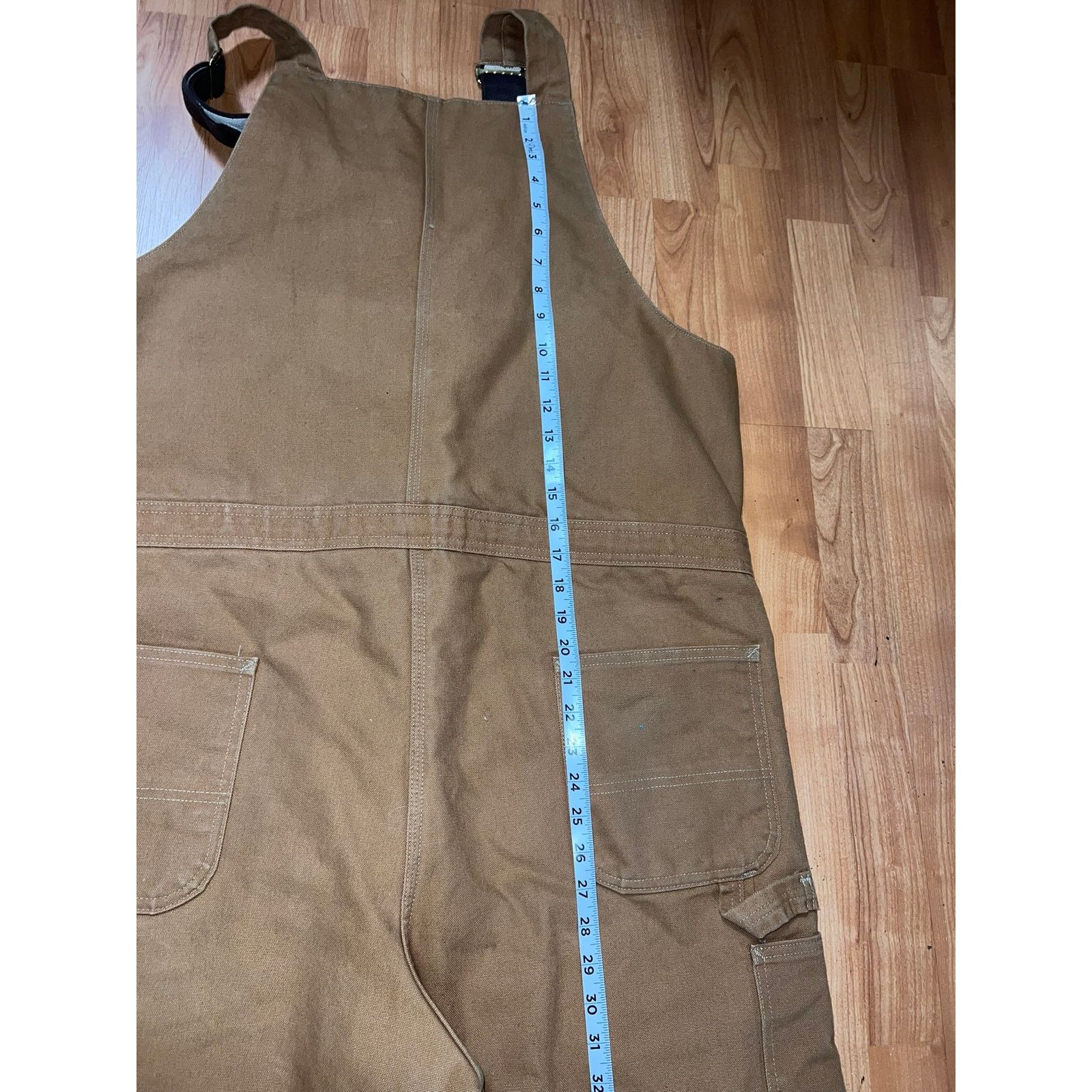 Carhartt Carhartt Bib Overalls Quilt Coveralls Duck Canvas 40x30 Size US XXL / EU 58 / 5 - 11 Thumbnail