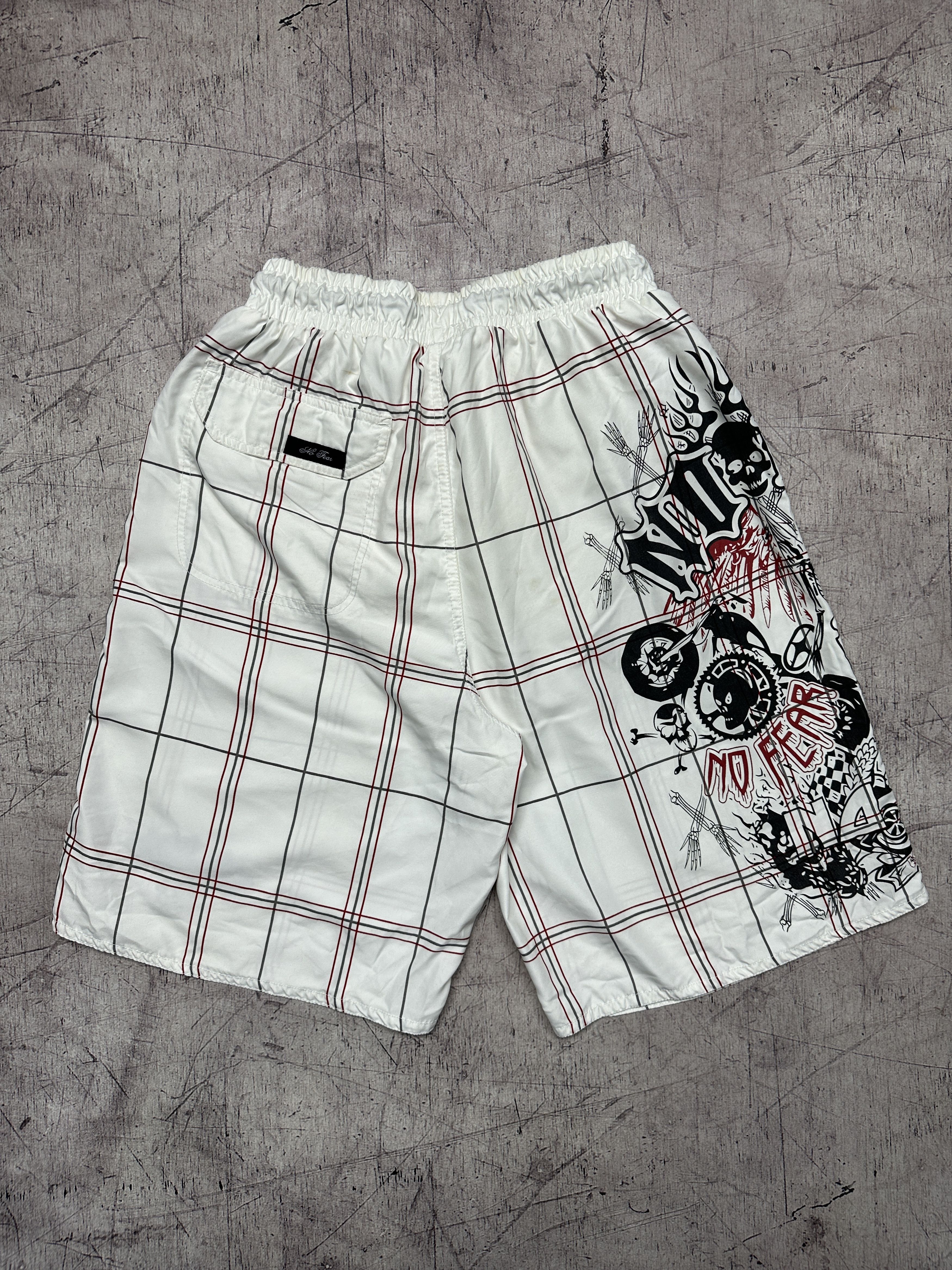 No Fear No Fear Vintage Mens Nylon Hawaiian Shorts Surf style Size US 34 / EU 50 - 7 Thumbnail