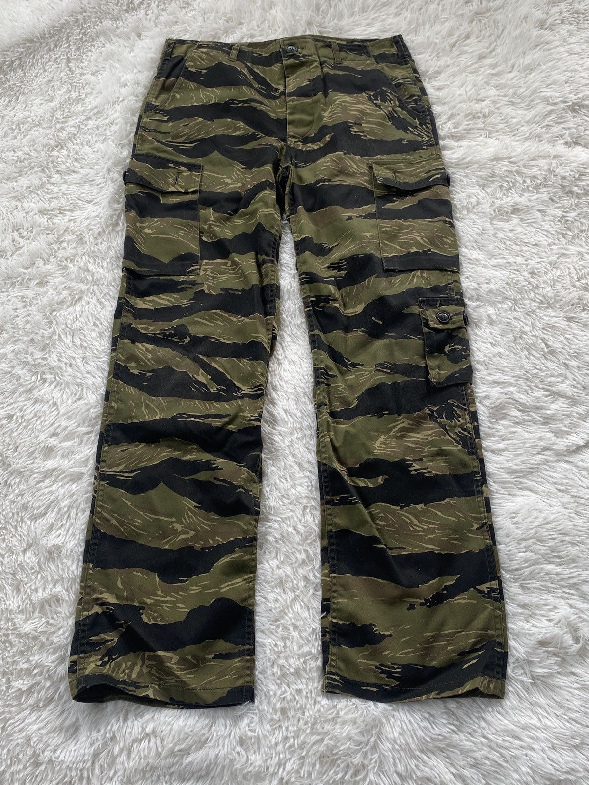 Vintage 💥BINDING NOW💥Vintage N.S Division Cargo Pant Tiger Stripe Size US 34 / EU 50 - 2 Thumbnail