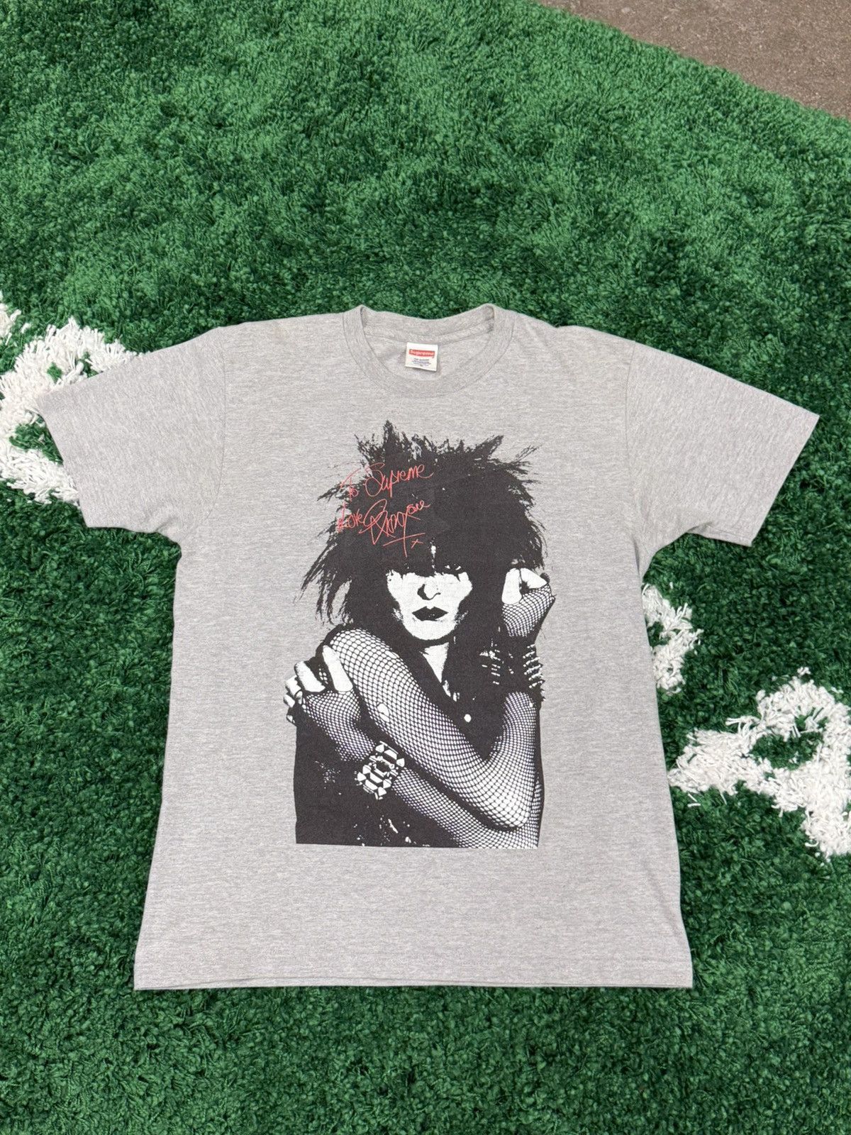 Supreme RARE Supreme Souxsie and The Banshees Grey Tee Medium FW14 Size US M / EU 48-50 / 2 - 1 Thumbnail