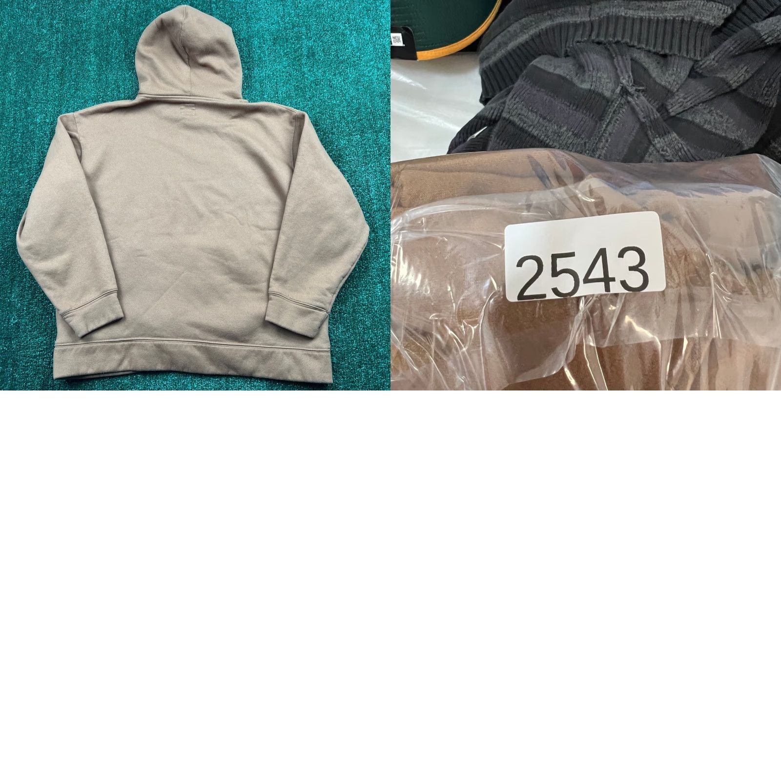 Wrangler Wrangler Workwear Hoodie Men XL Brown Pullover Sherpa Lined Fleece Kangaroo Pocket Winter Workwear Mens Size US XL / EU 56 / 4 - 8 Thumbnail