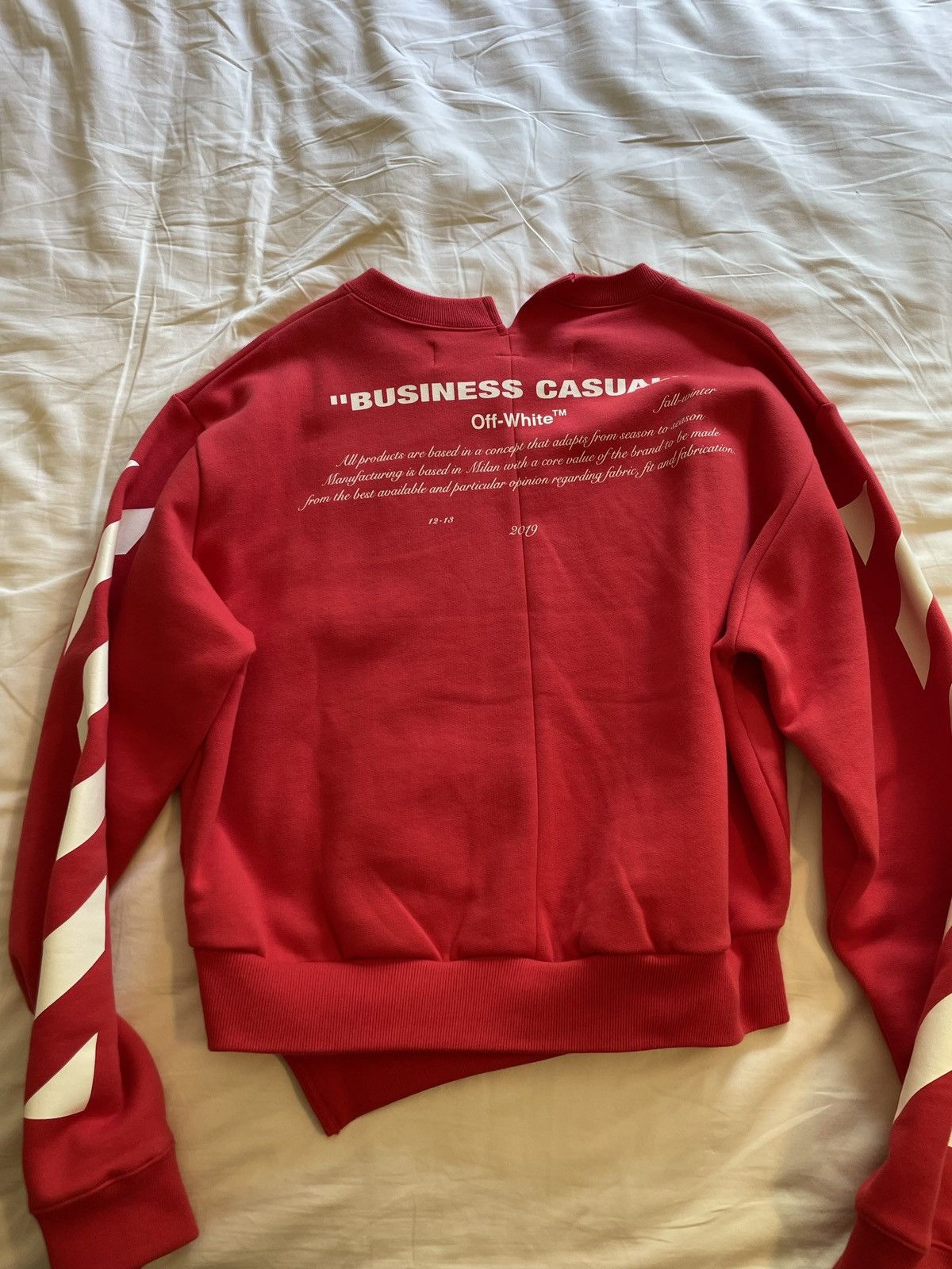 Off-White Off-White Bernini Sweatshirt Size US S / EU 44-46 / 1 - 2 Thumbnail