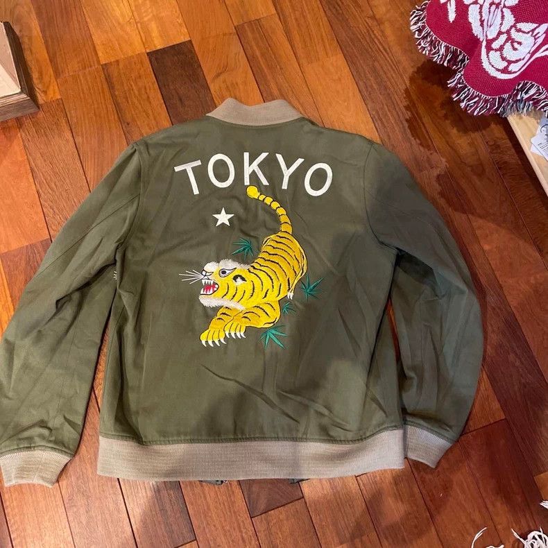 Wacko Maria wacko maria Reversible Jacket with Embroidered Madonna of t Size US M / EU 48-50 / 2 - 4 Thumbnail