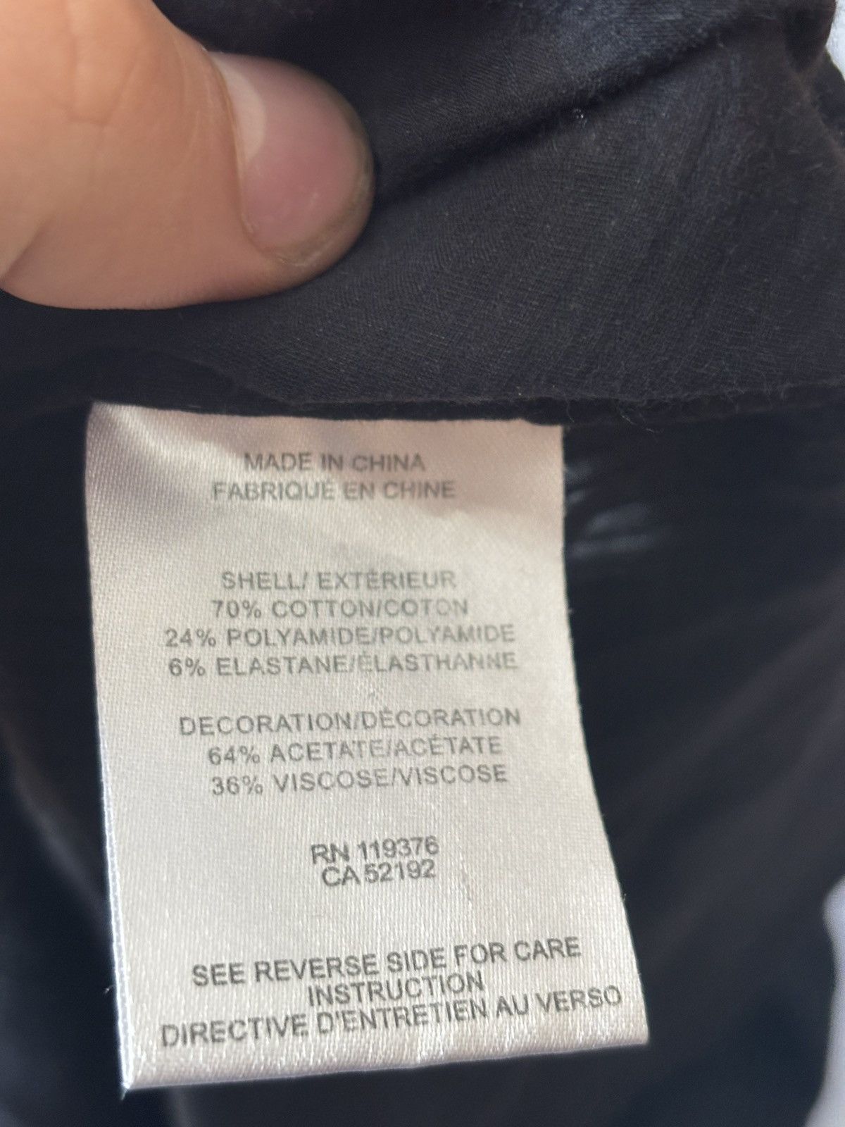 Designer × Helmut Lang × Japanese Brand HELMUT LANG BLACK TRANSPARENT ZIP BLOUSE Size M / US 6-8 / IT 42-44 - 5 Thumbnail
